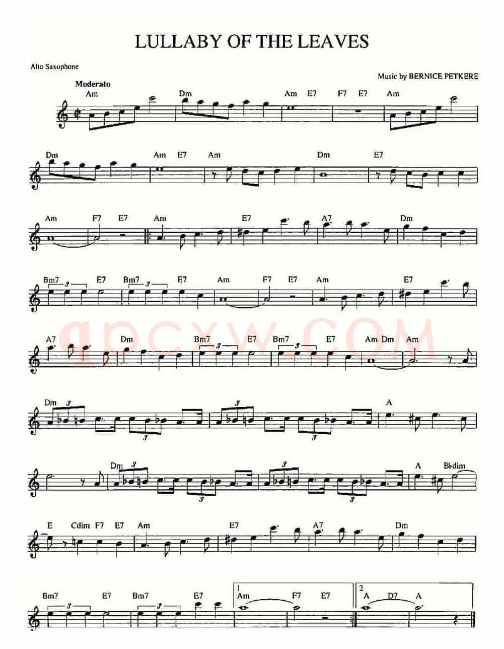 LULLABY OF THE LEAVES