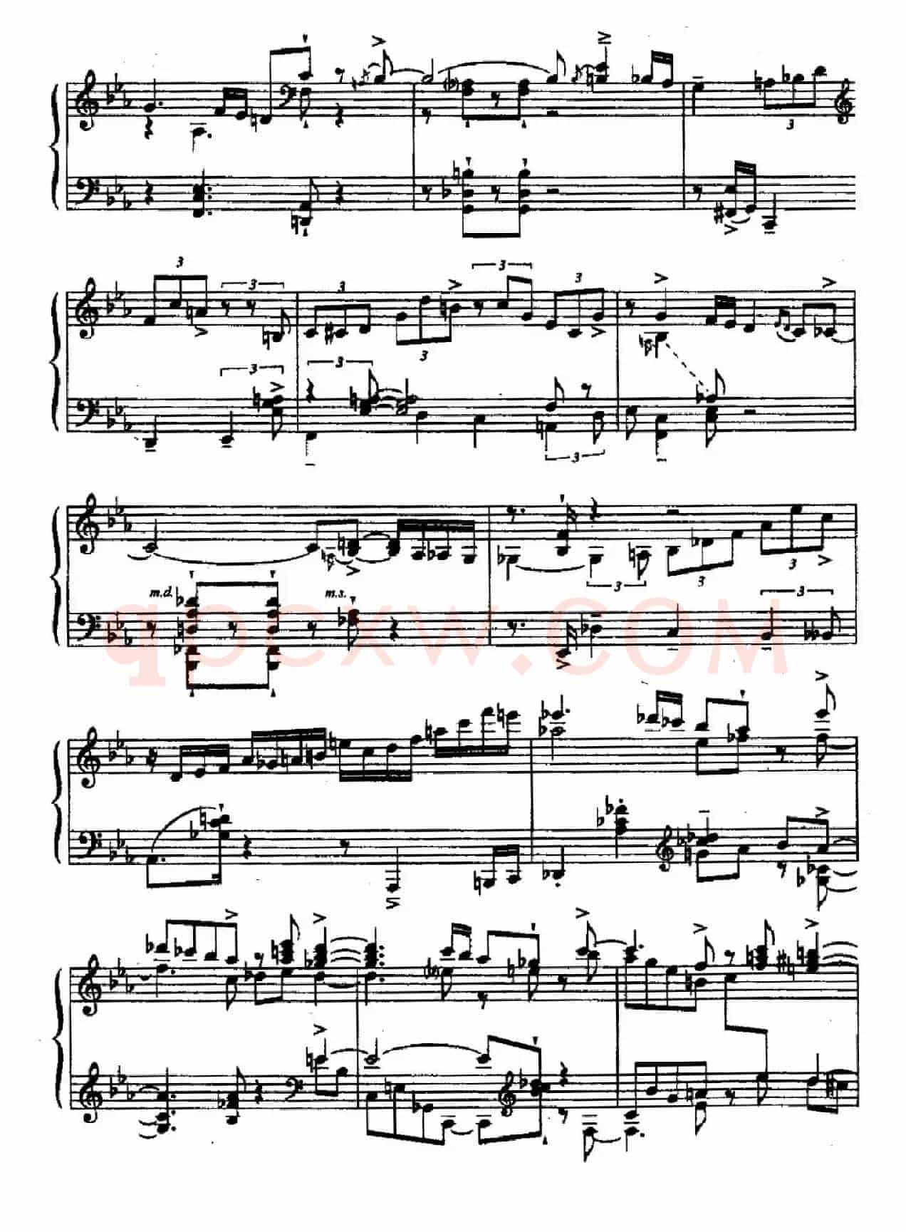 24 Preludes and Fugues Op.82（24首前奏曲与赋格·18）