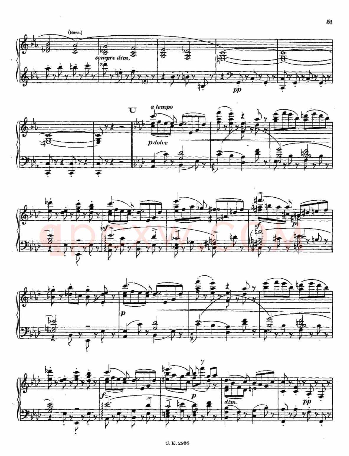 Symphony No.3 in d Minor - Solo Piano(d小调第三交响曲·钢琴独奏版·Ⅳ)