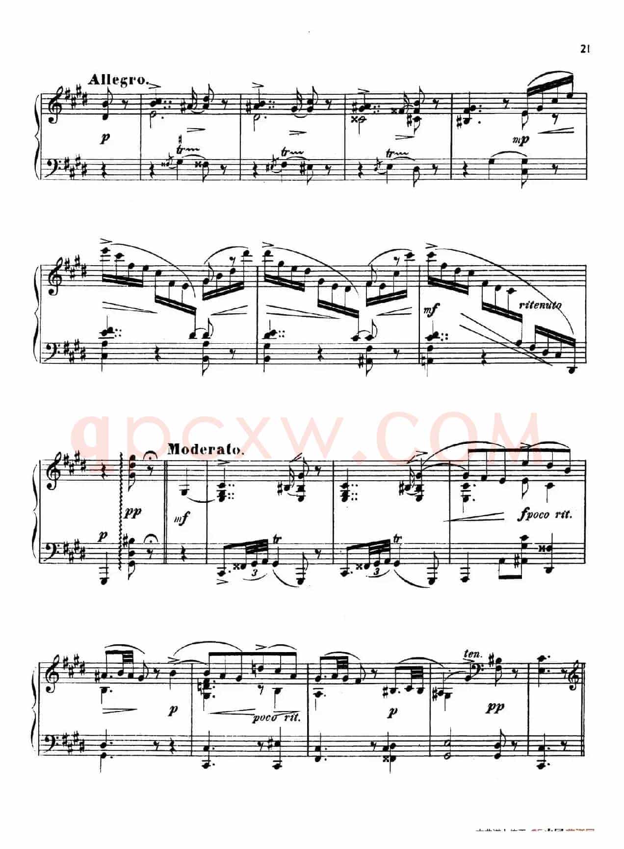 24 Characteristic Pieces Op.36(24首性格小品·4)