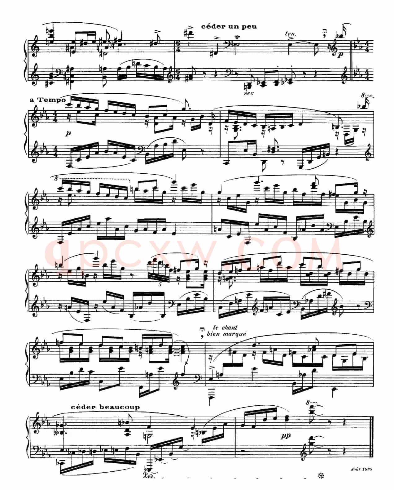 Eight Nocturnes (8首夜曲·Ⅶ)
