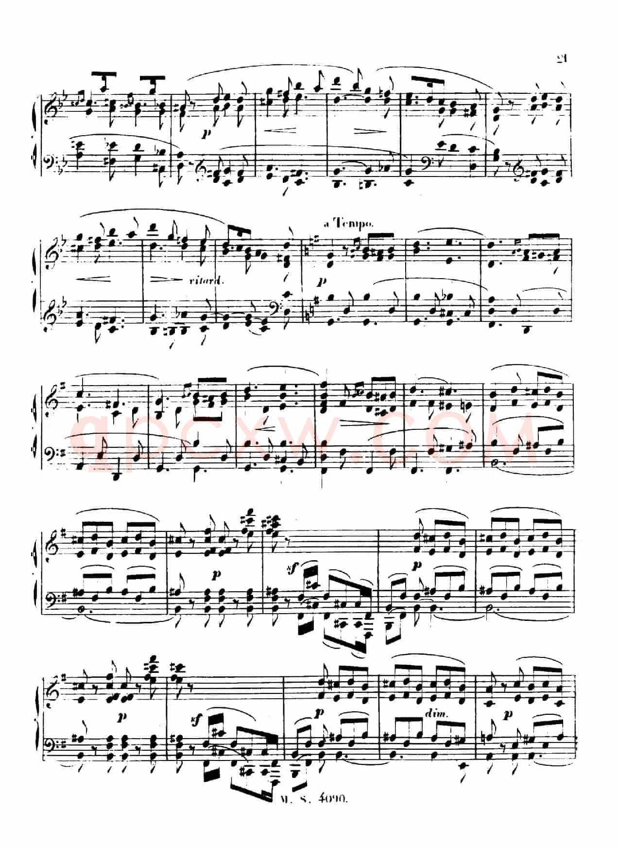 c小调钢琴奏鸣曲 （Piano Sonata in c Minor Op.56）