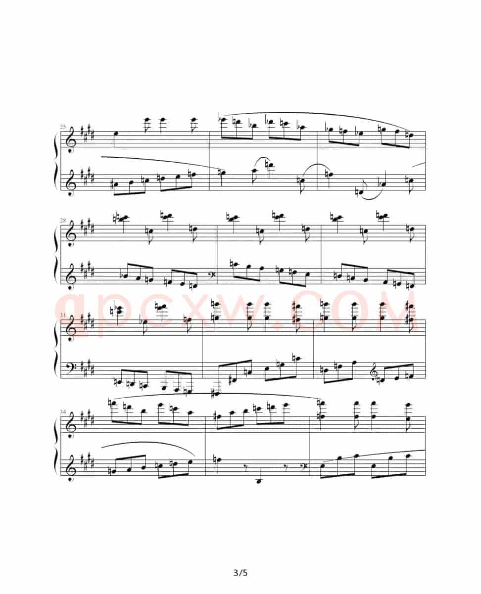 肖斯塔科维奇—前奏曲（9）：E大调