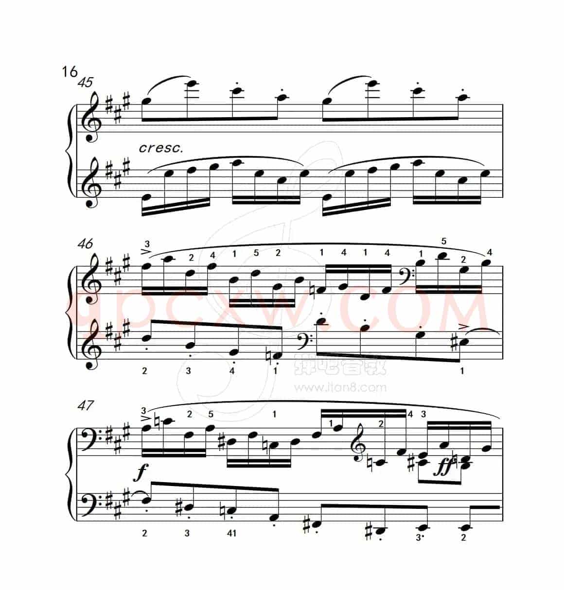 练习曲 40（克拉莫钢琴练习曲60首）