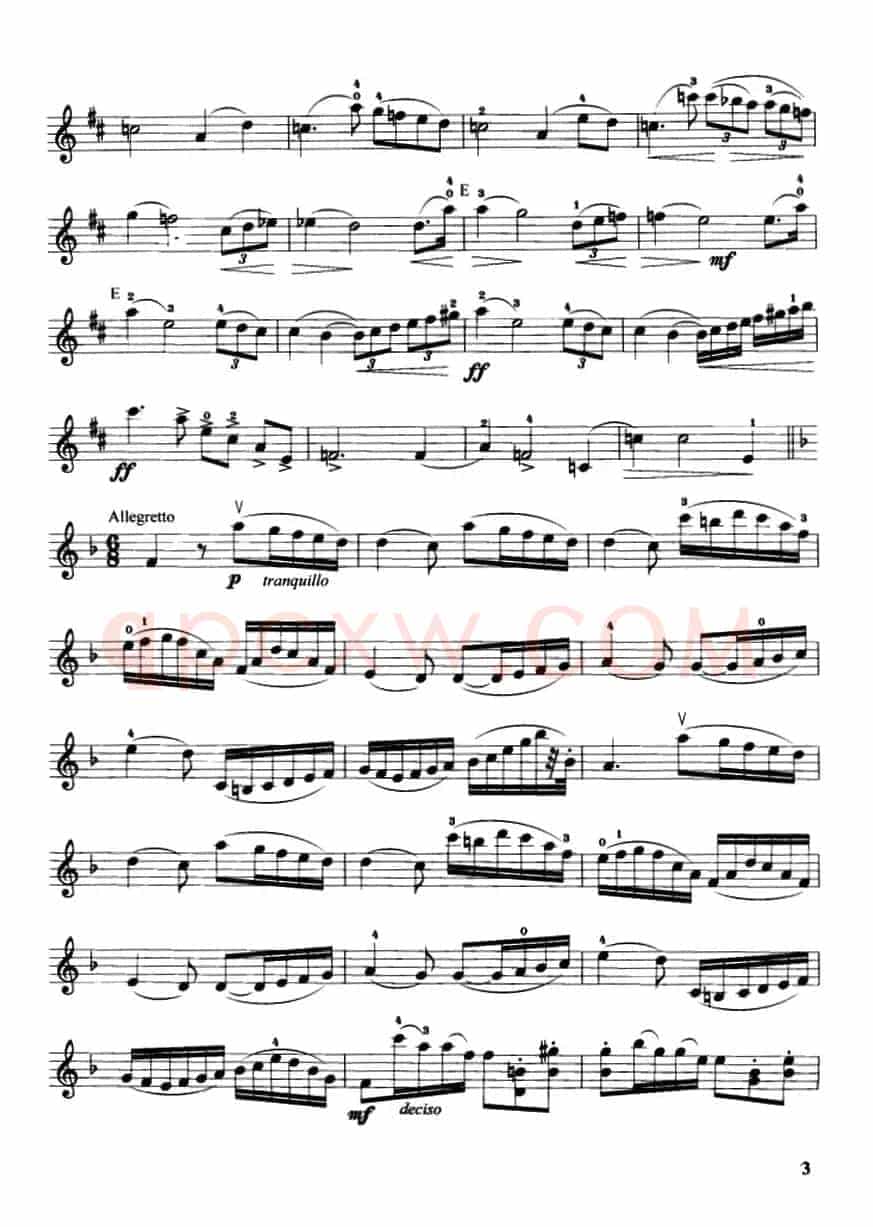 第一学生协奏曲第一乐章