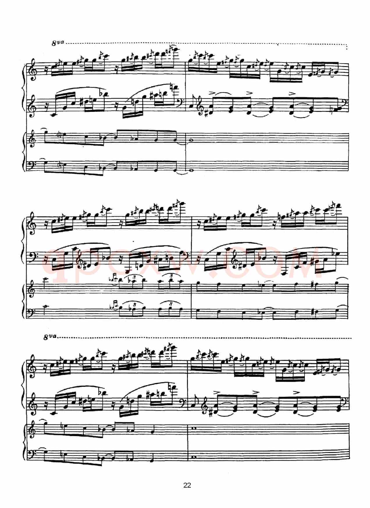 Rhapsody in Blue（蓝色狂想曲）（双钢琴）