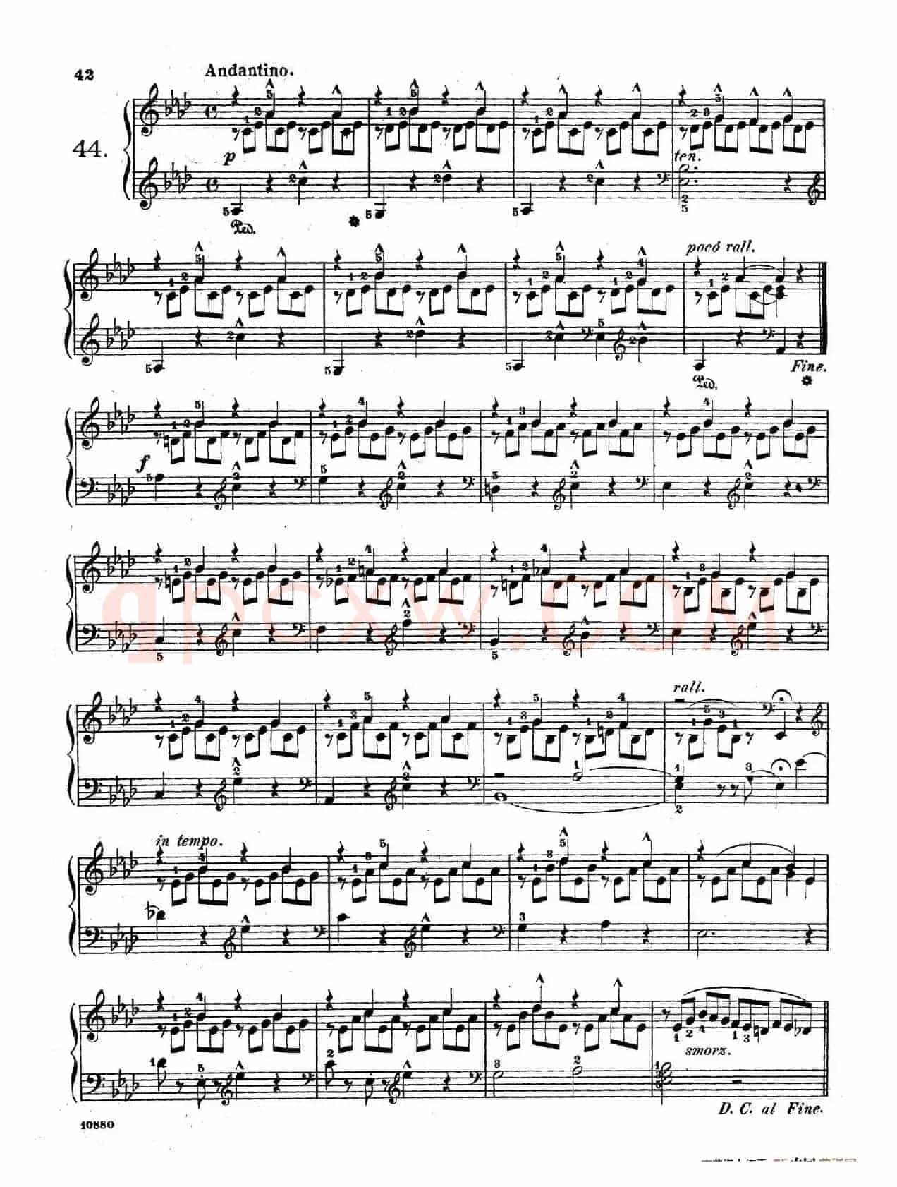 Etudes Enfantines Op.37（儿童钢琴练习曲 第40——45首）