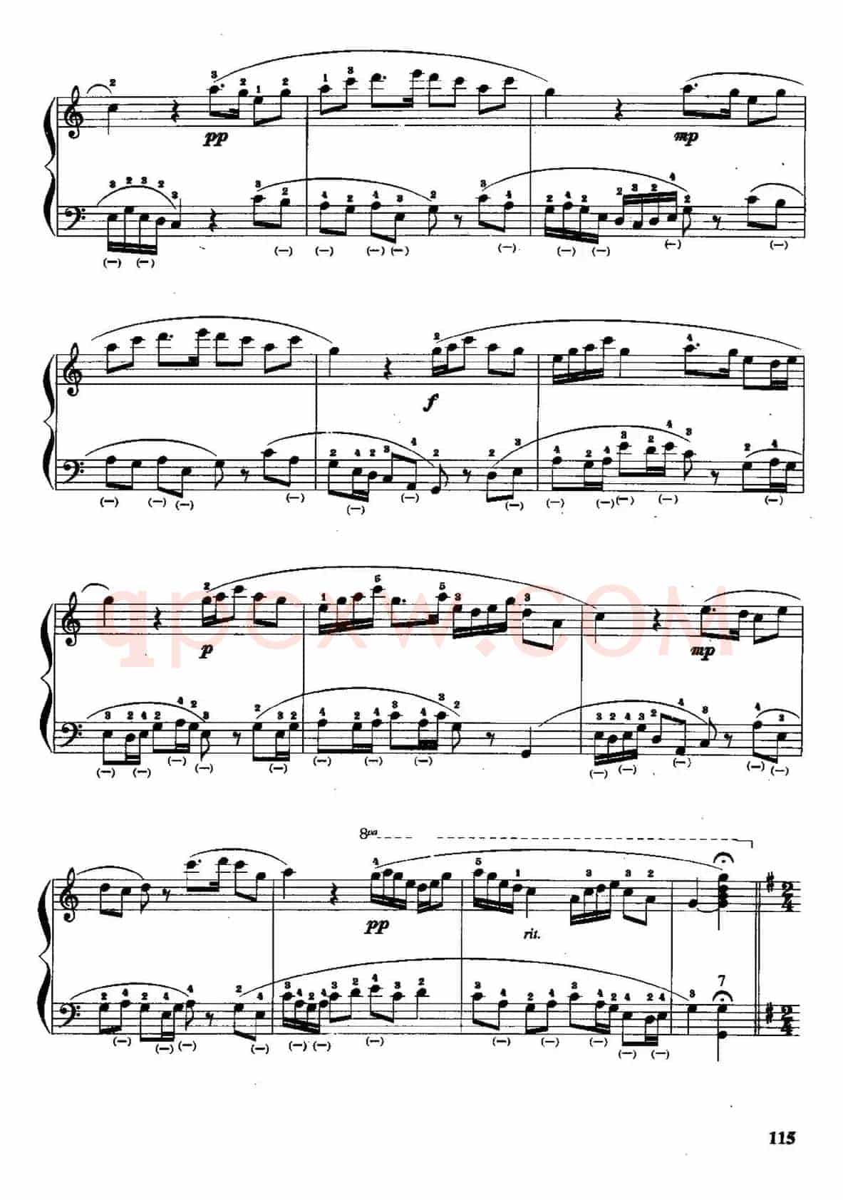 儿童手风琴曲：牧童短笛