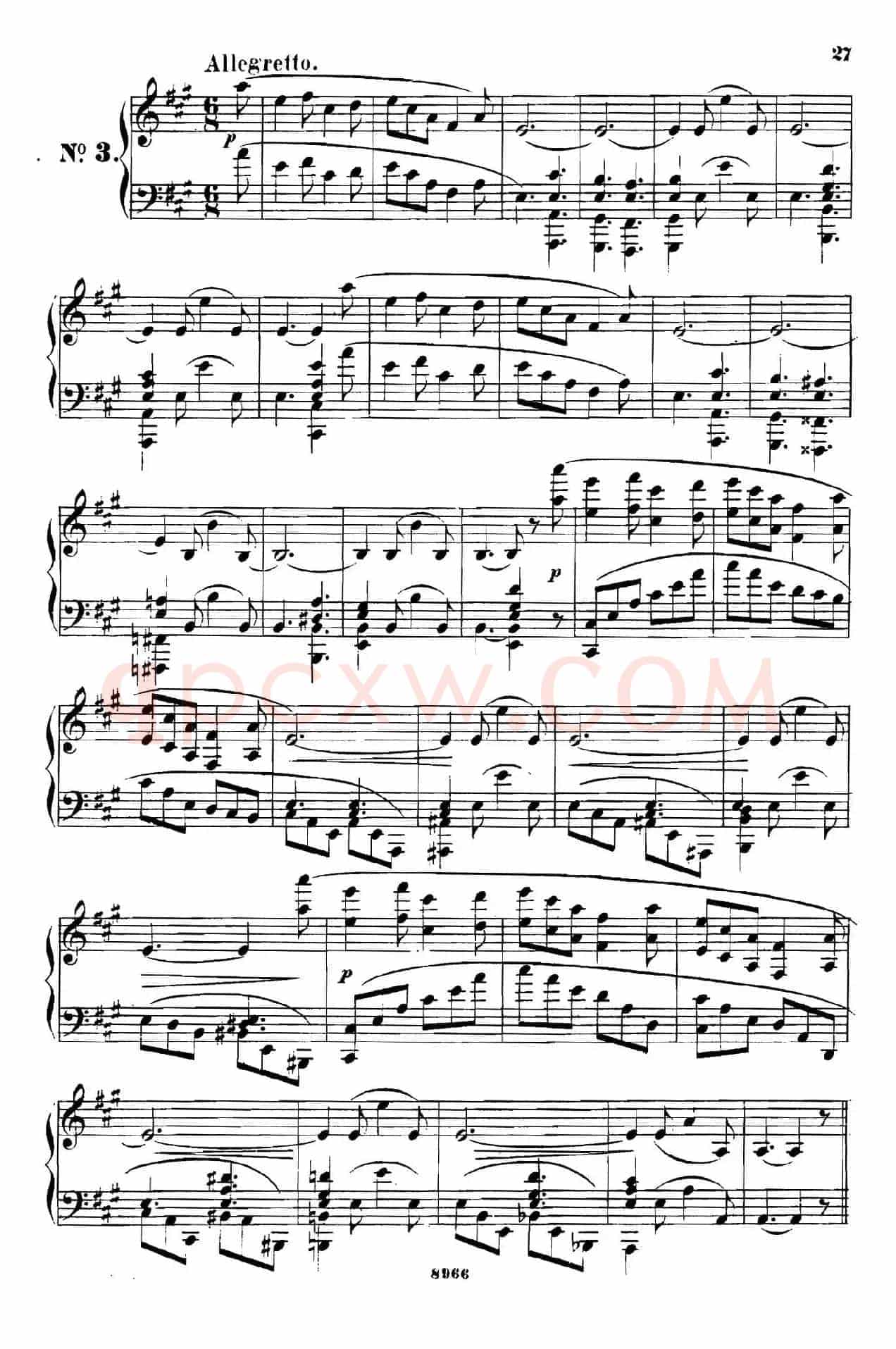 舞会 Le Bal Op.14（No.3）