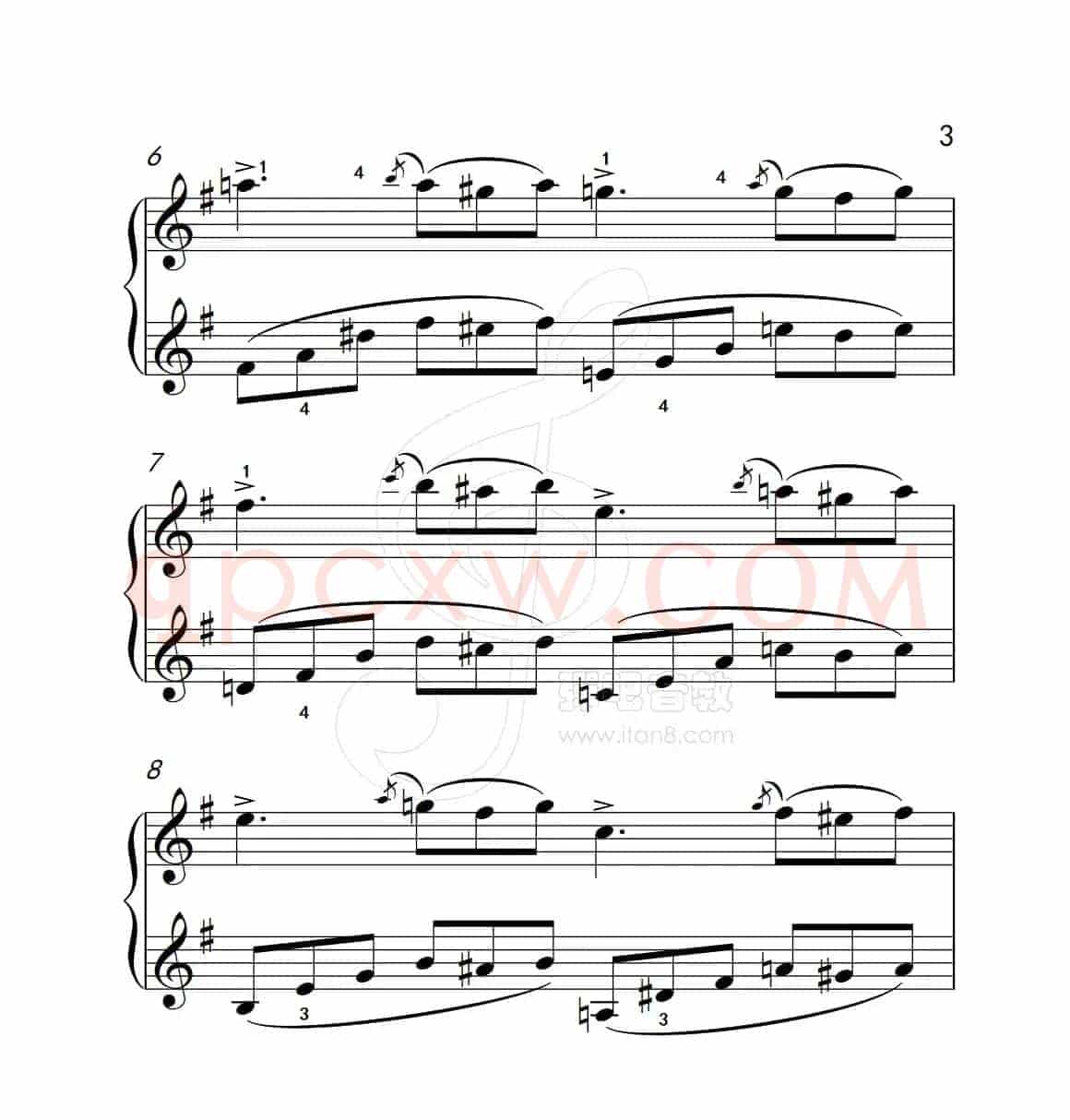 练习曲 23（克拉莫钢琴练习曲60首）