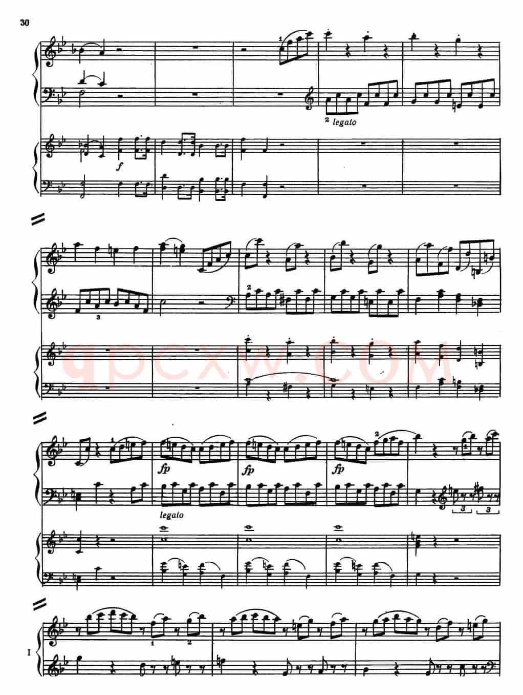 二十八部钢琴协奏曲 No.6（P16-30）
