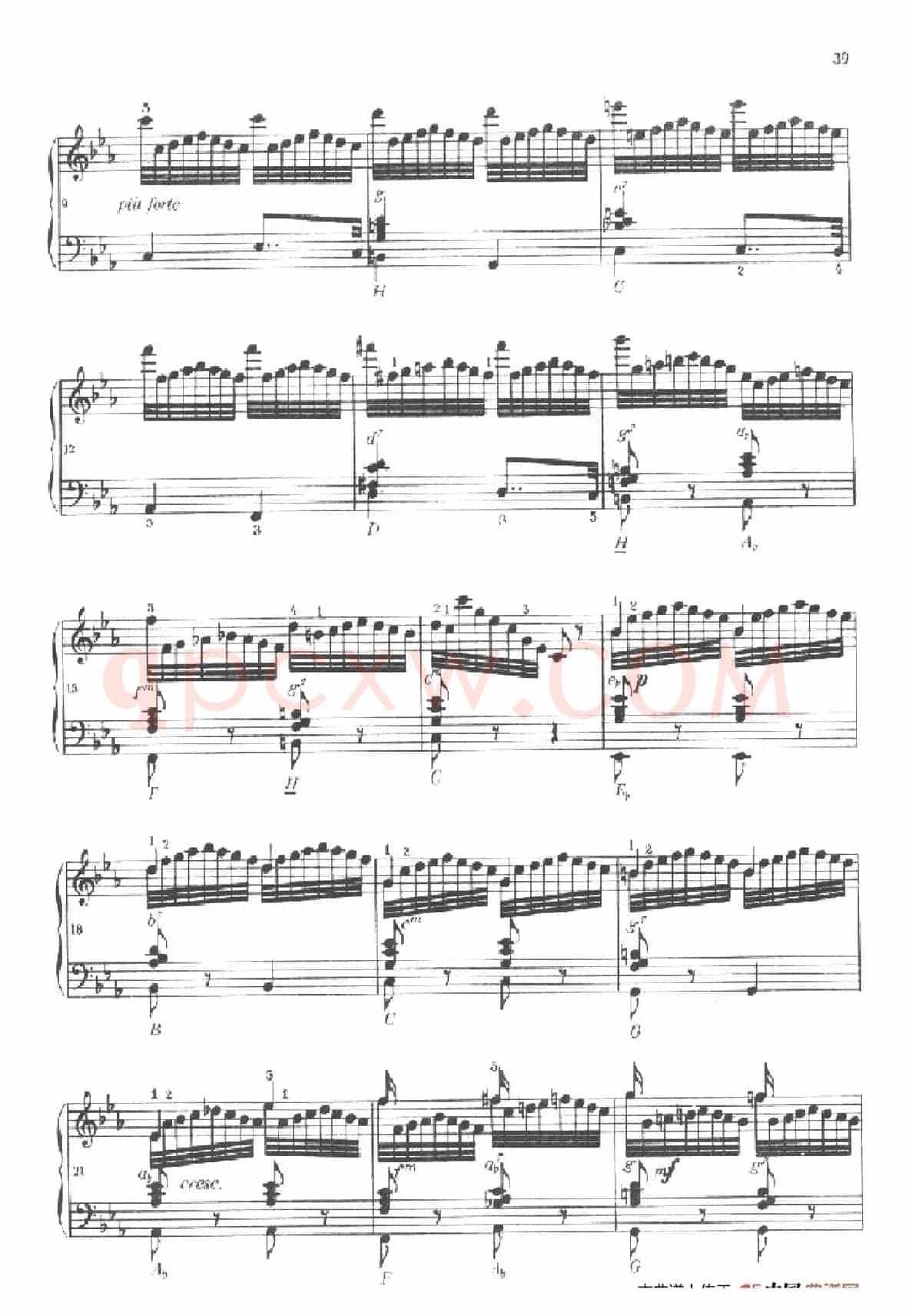 《车尔尼手风琴练习曲集》第Ⅱ册（第18——20首）