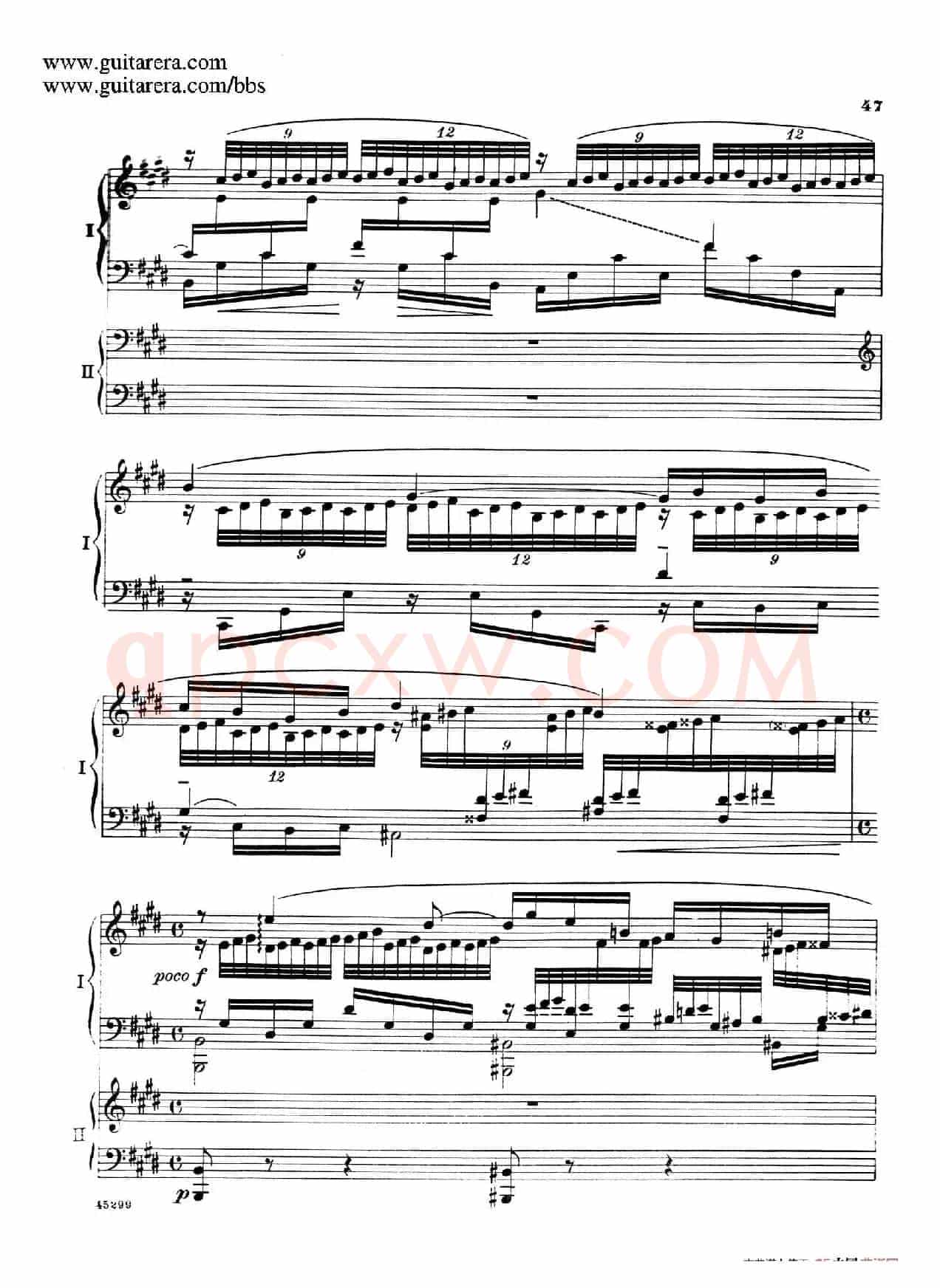 Piano Concerto Op.38(钢琴协奏曲·双钢琴·第二乐章)