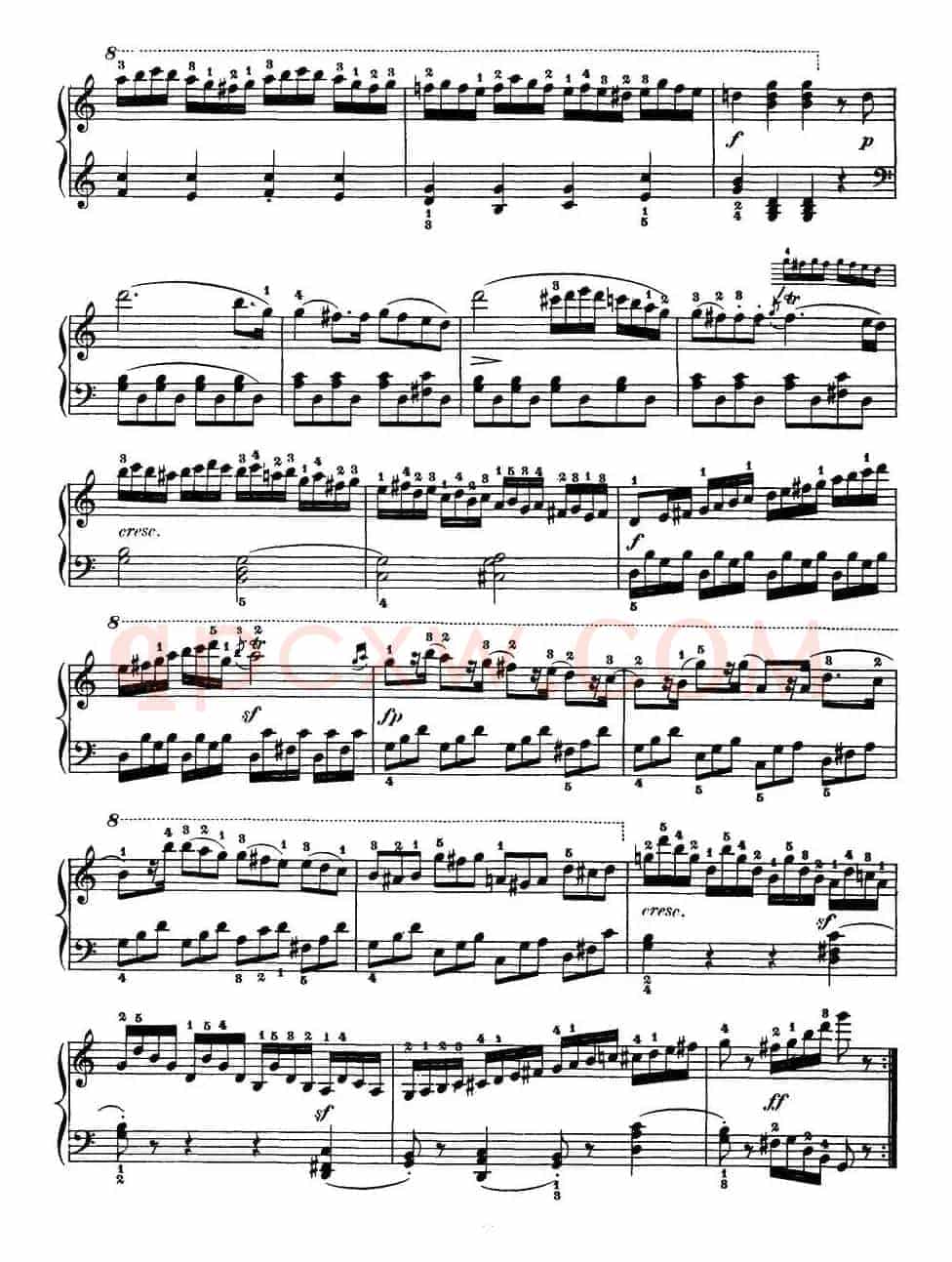 Czerny - 100 Progressive Studies Op.139（69—77）