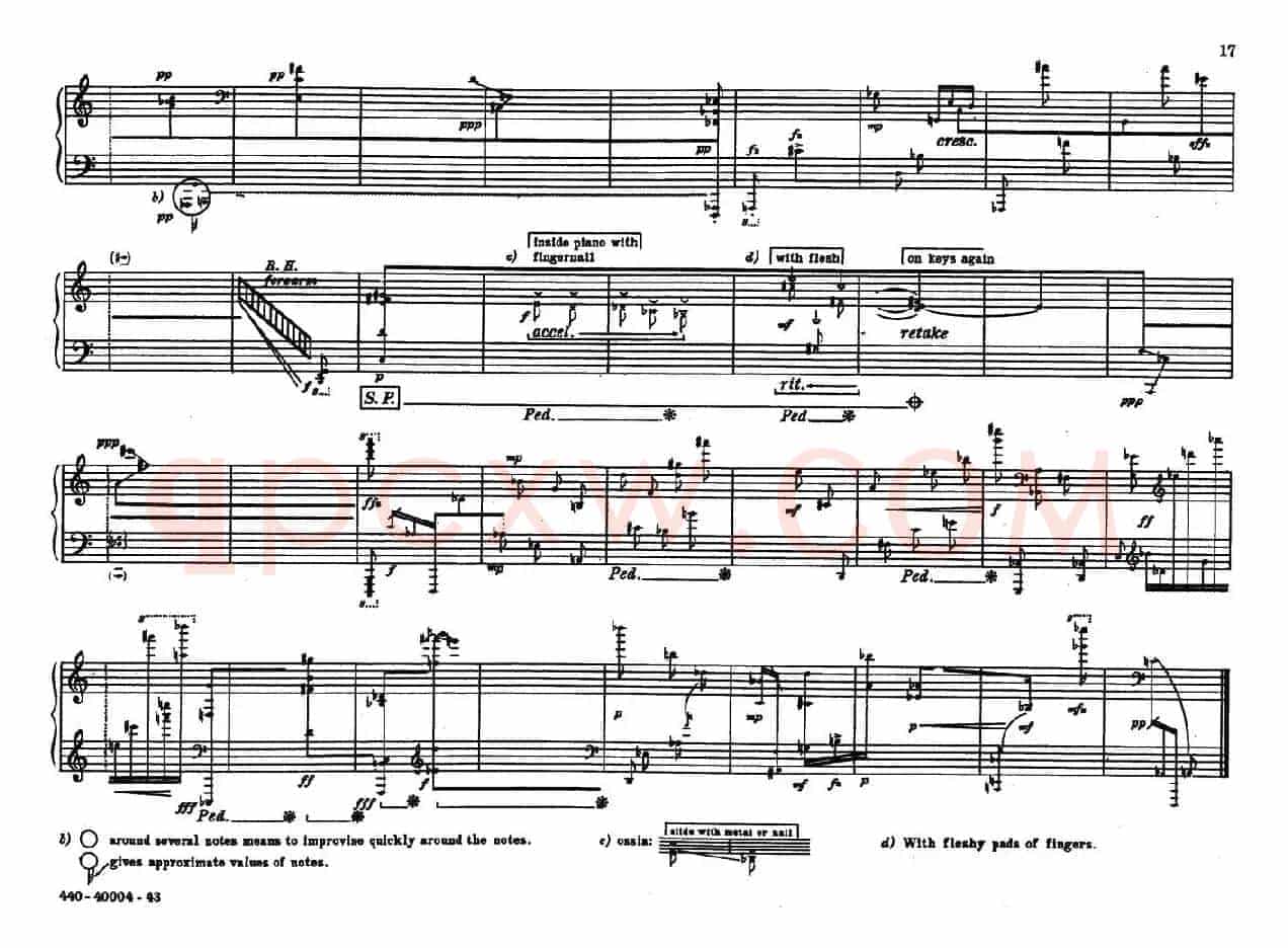 12 Etudes for Piano（博尔科姆12首钢琴练习曲·6）