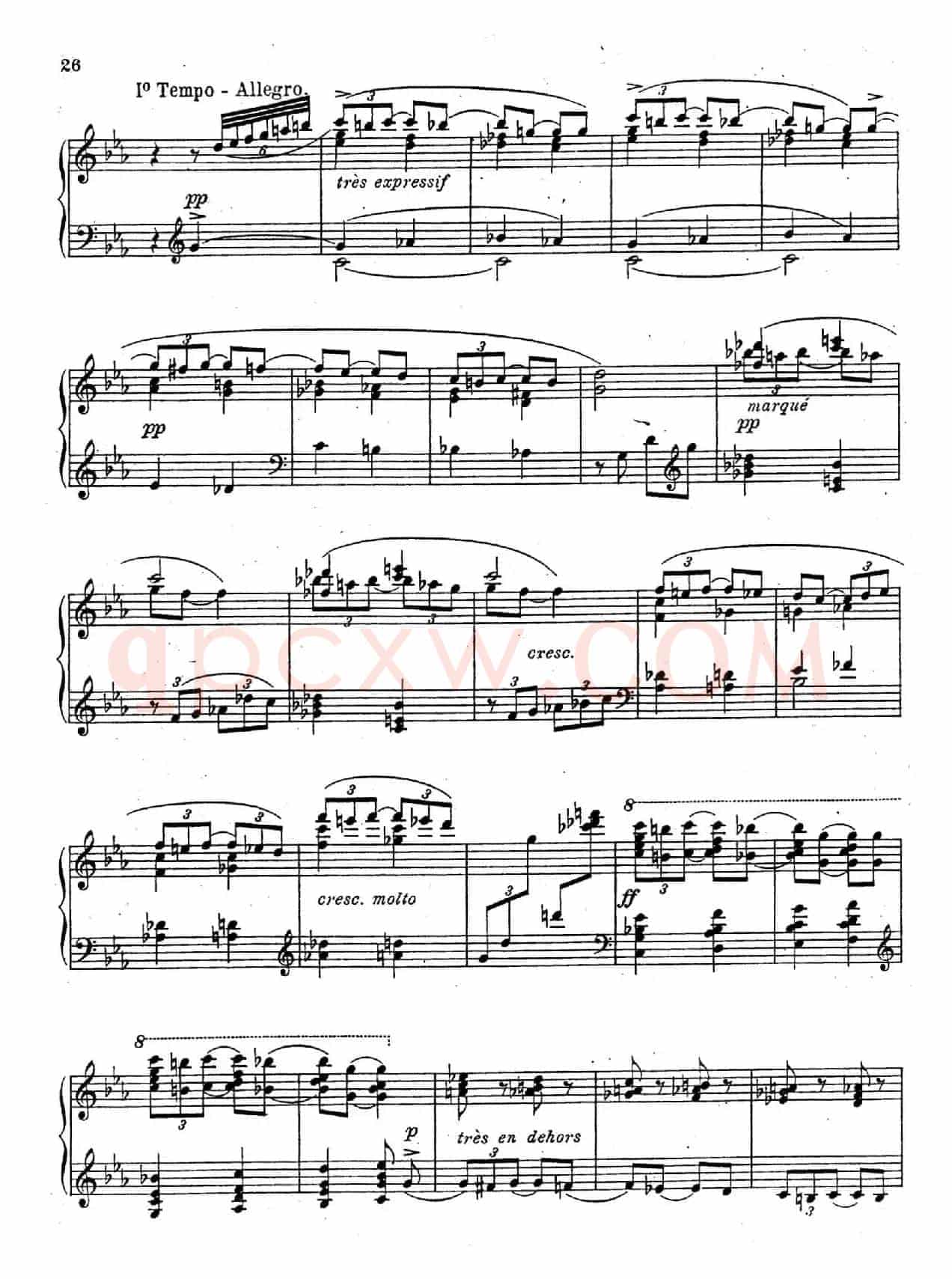 Sonate Romantique Op.3（浪漫奏鸣曲·Ⅲ）