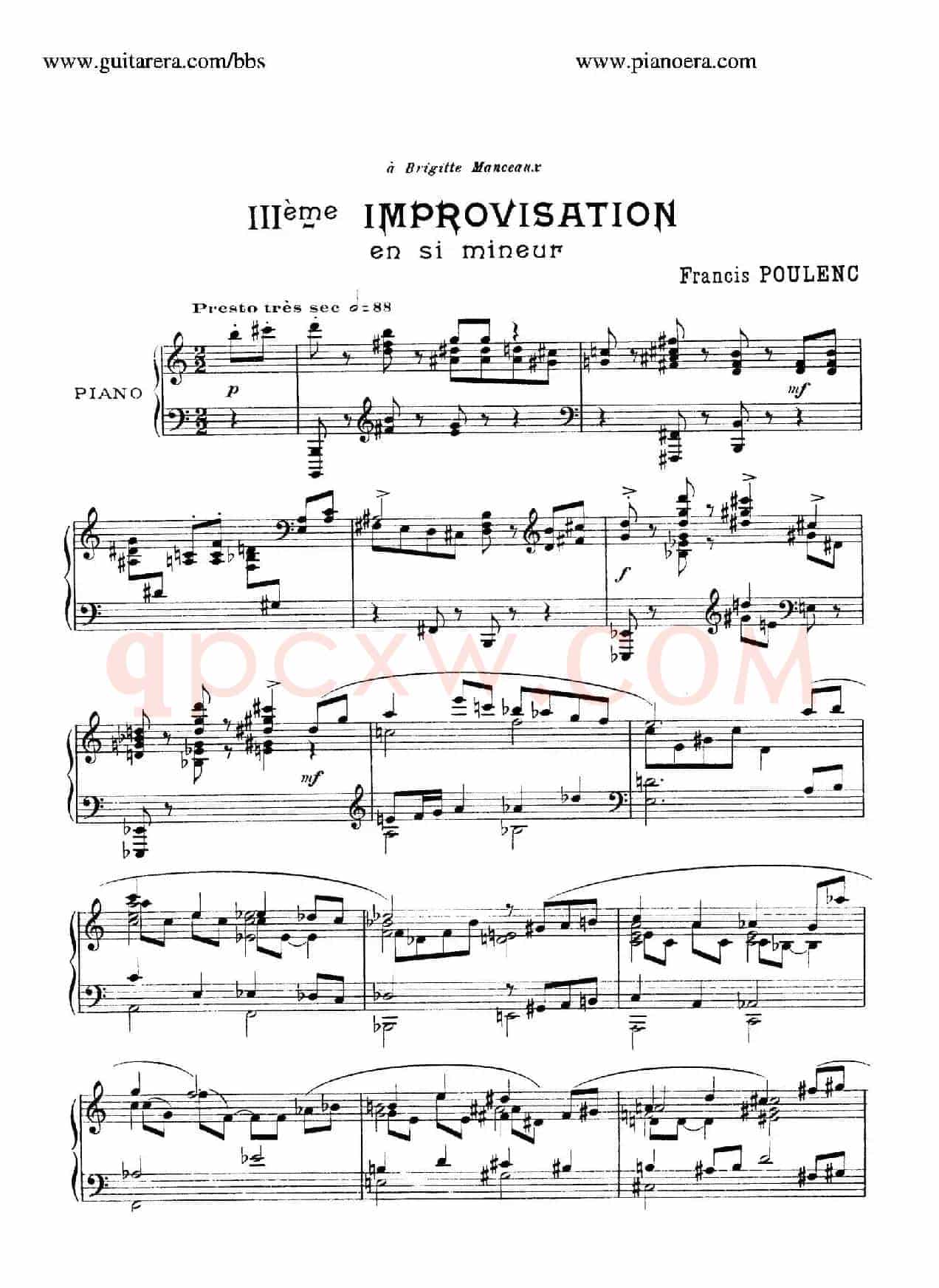 15 Improvisations(15首即兴曲·Ⅲ)