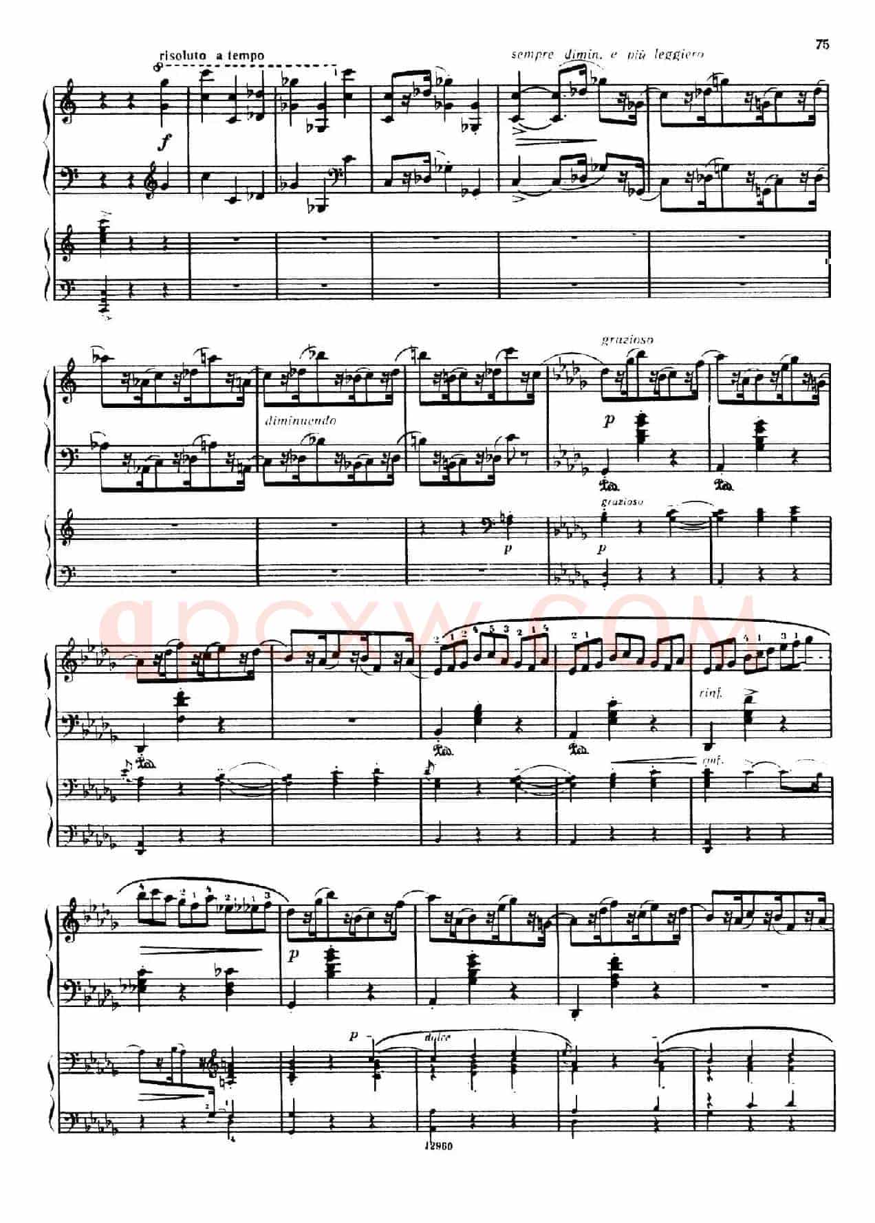 Piano Concerto No.2 in c Minor Op.50(c小调第二钢琴协奏曲·Ⅲ·双钢琴)
