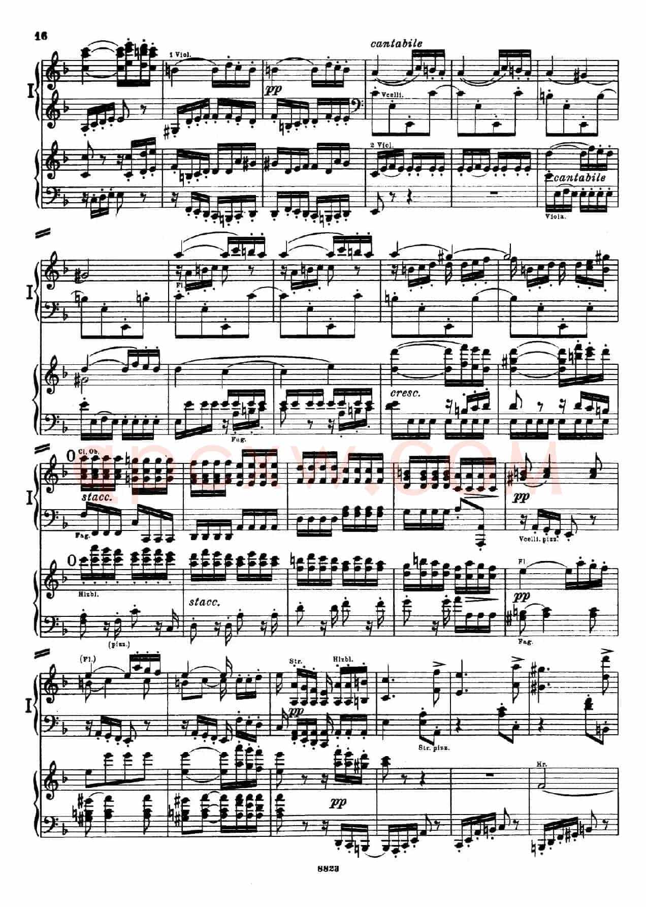 d小调第九交响曲 Op.125(双钢琴P13——22)