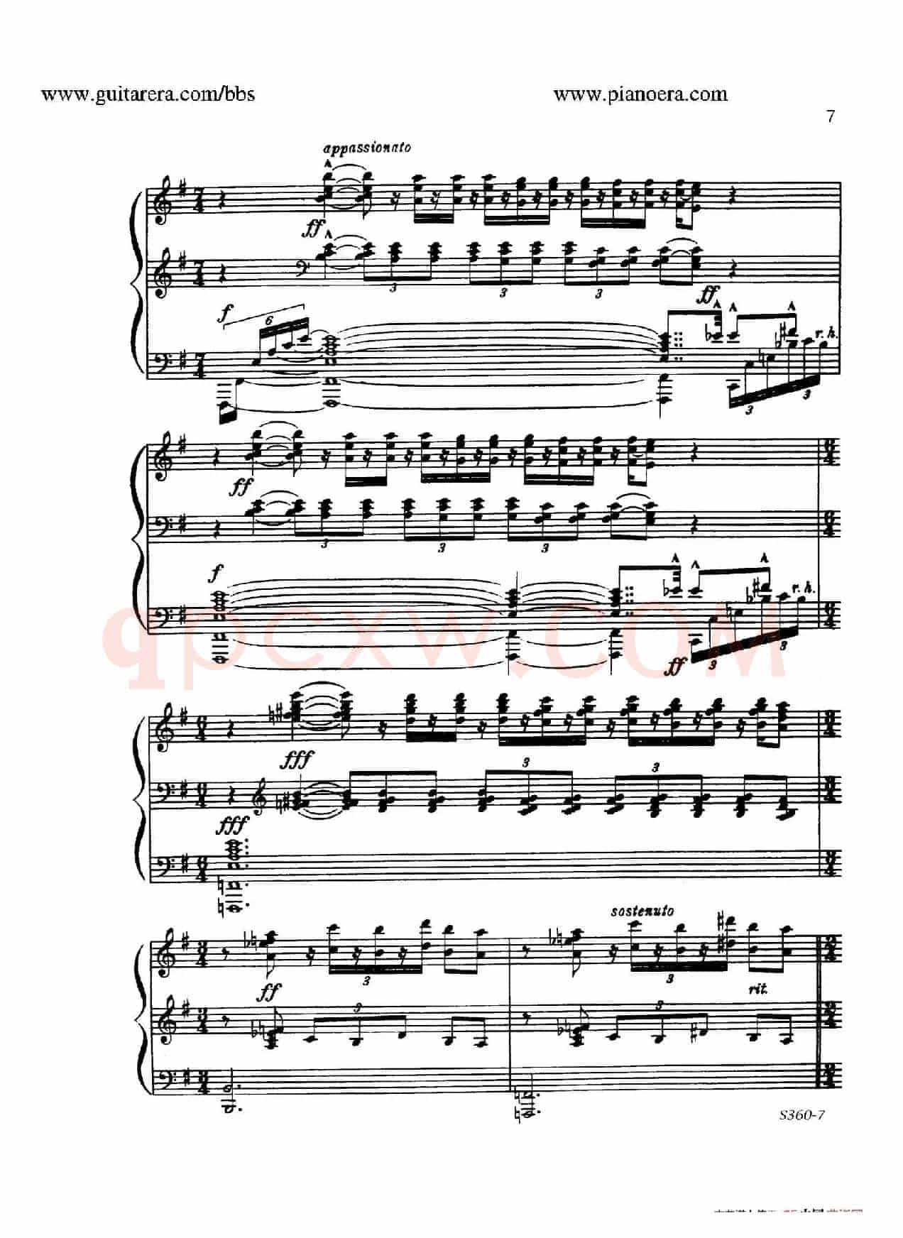 Fourth Piano Sonata S.360(第四钢琴奏鸣曲)