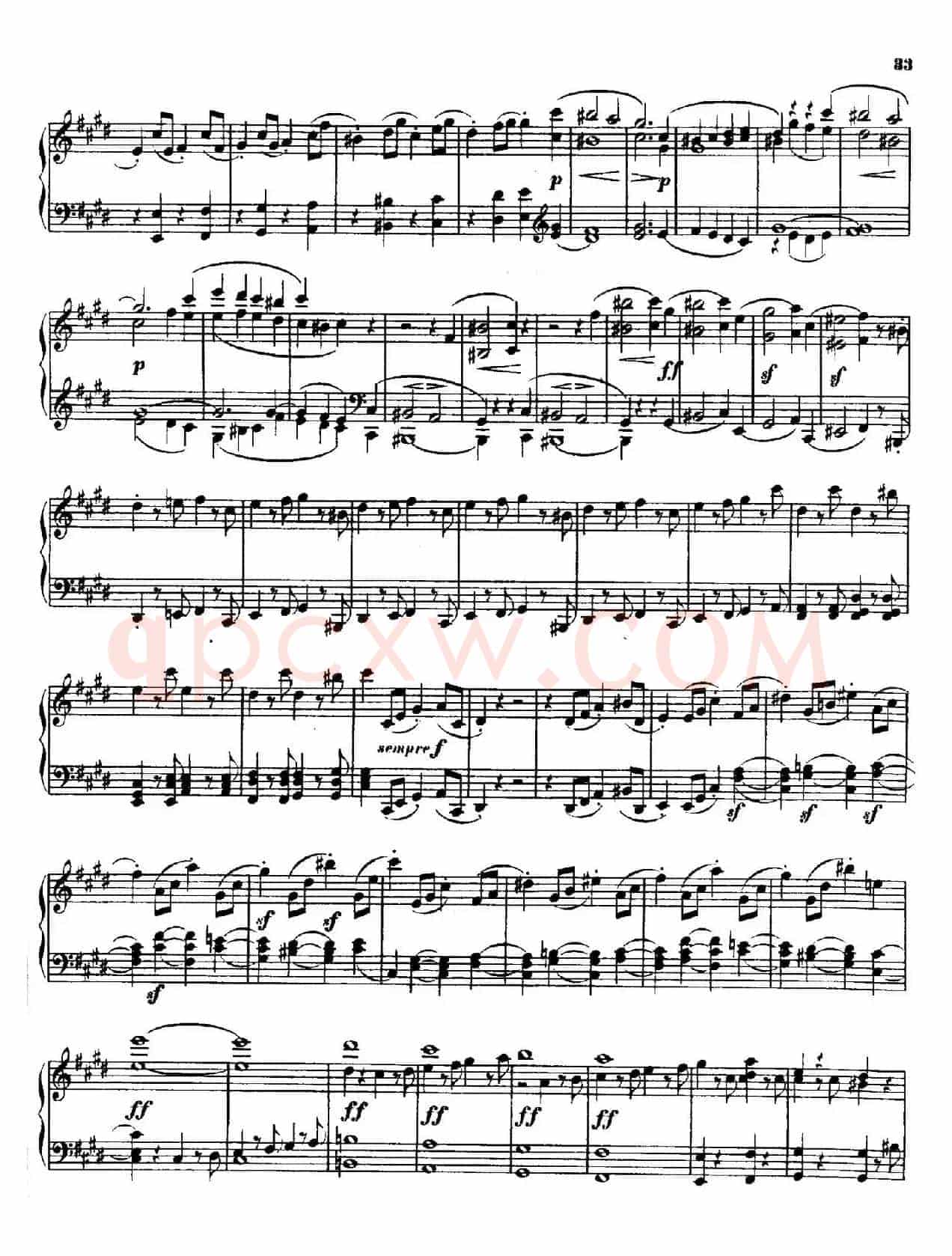 Quartet No.14(升c小调第十四弦乐四重奏钢琴版)