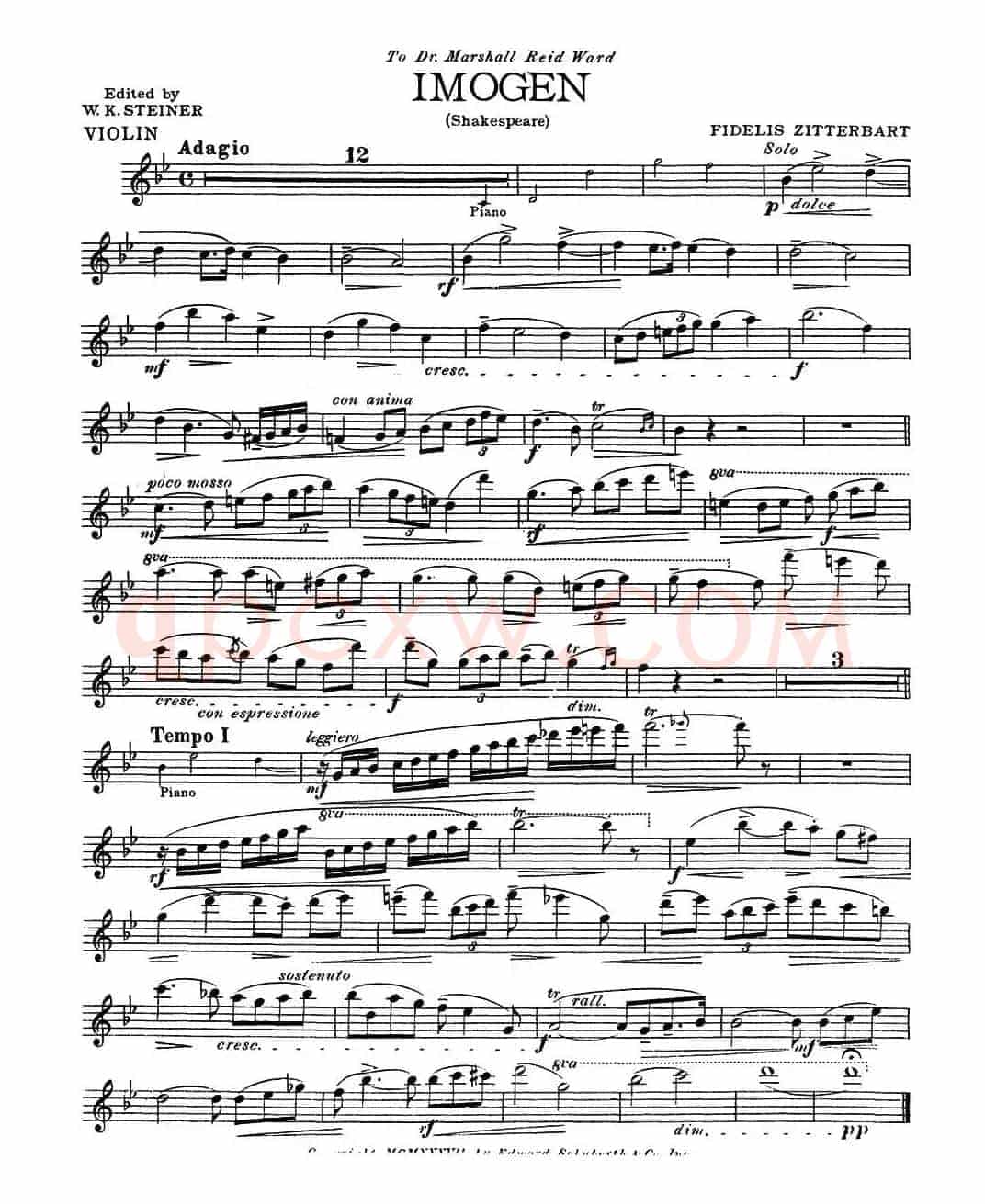 IMOGEN（Shakespeare）（小提琴）