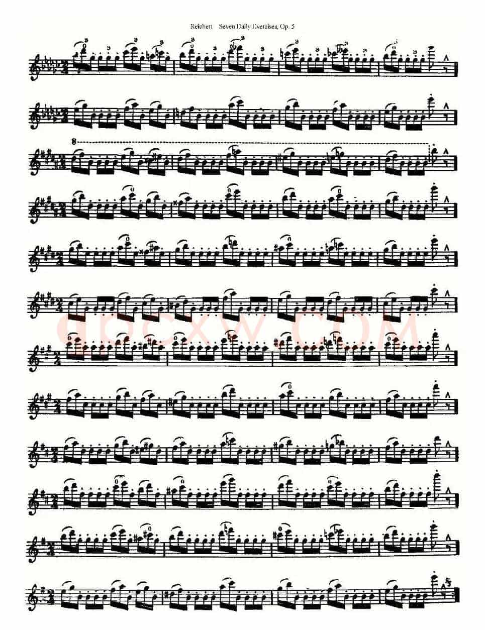 Seven Daily Exercises, Op.5（每日练习七首，作品5号）