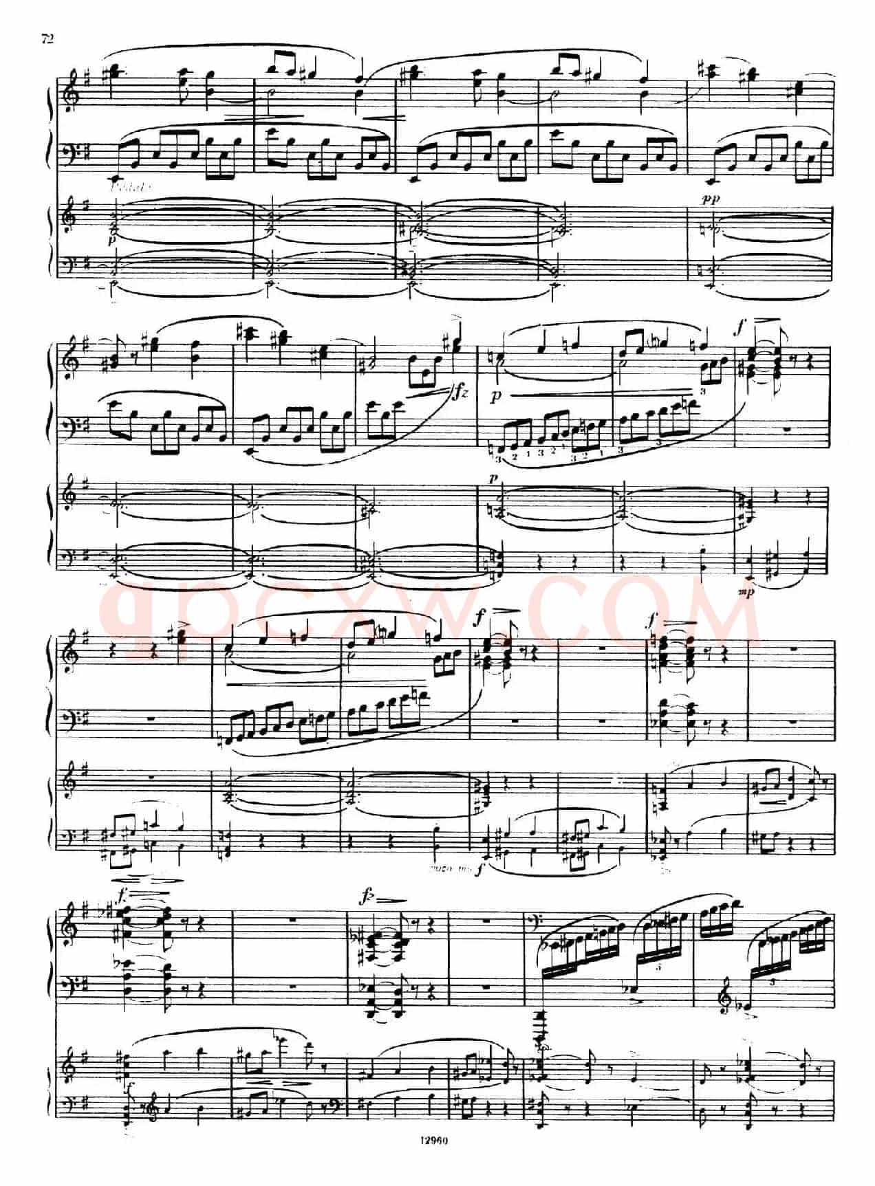 Piano Concerto No.2 in c Minor Op.50(c小调第二钢琴协奏曲·Ⅲ·双钢琴)