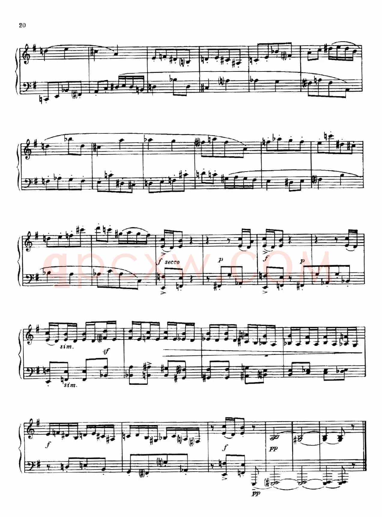 24 Preludes and Fugues Part.1 Op.45（24首前奏曲与赋格·第一部分·4）