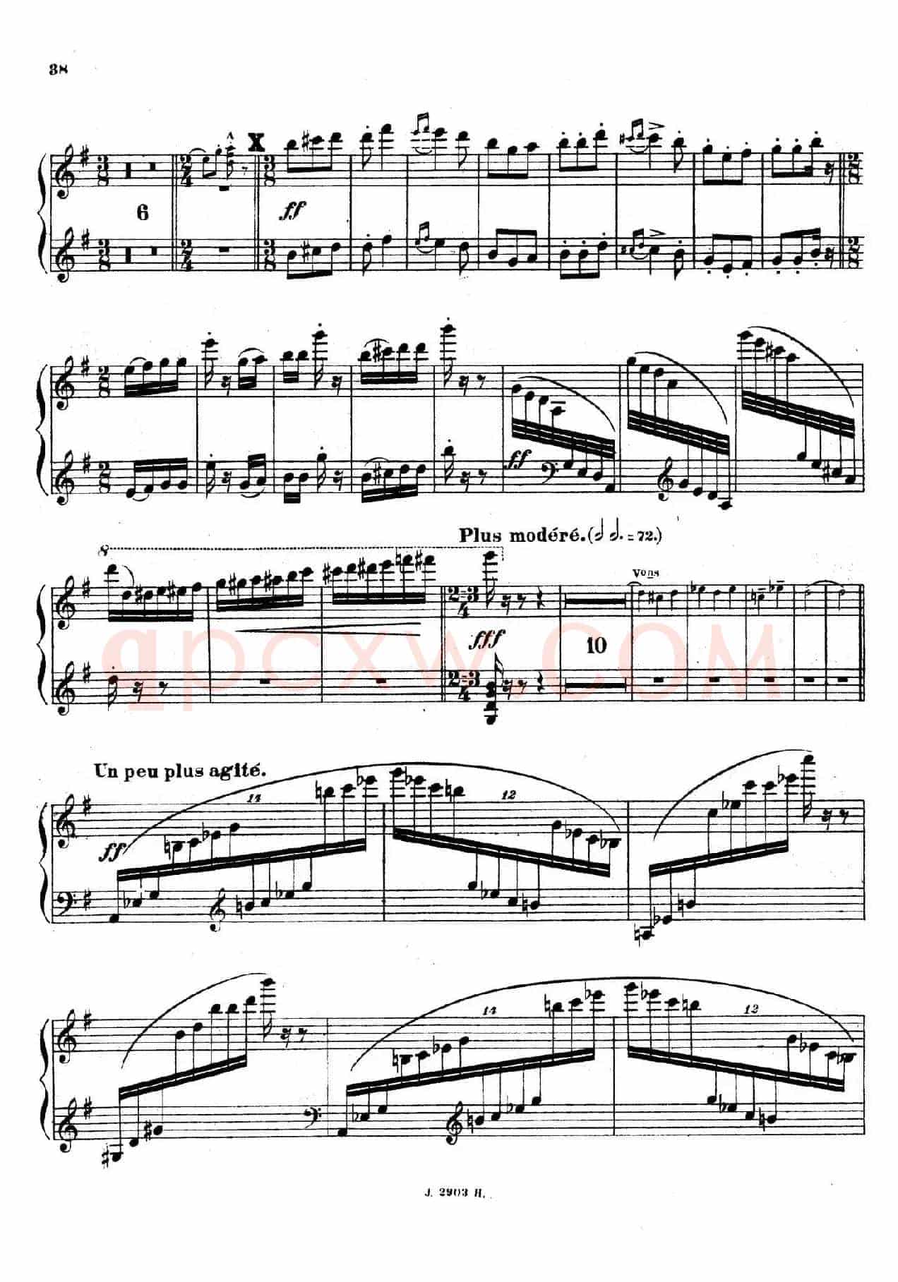 Symphony on a French Mountain Air Op.25(法国山歌交响曲·钢琴独奏·Ⅲ)
