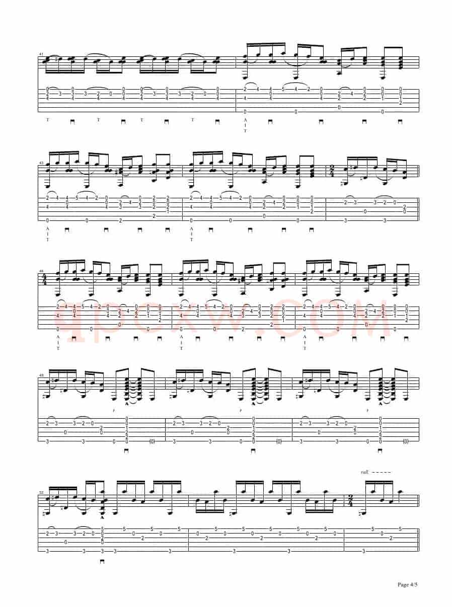 tommy emmanuel：the jolly swagman（指弹吉它）