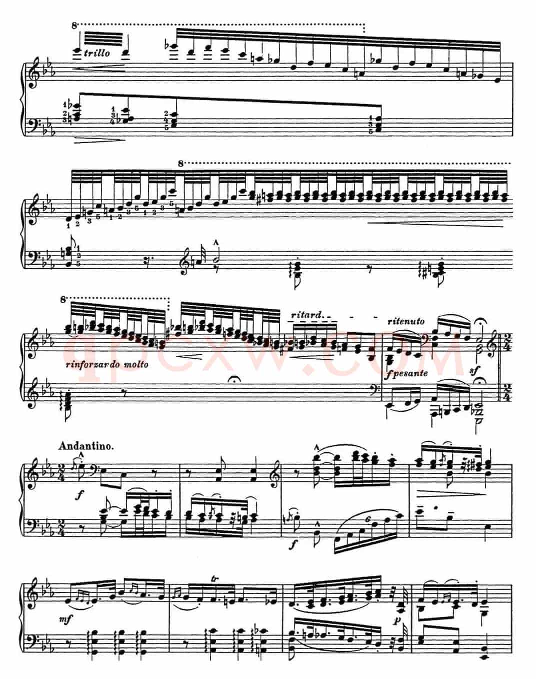 李斯特 匈牙利狂想曲 Hungarian Rhapsodies S.244 No.4