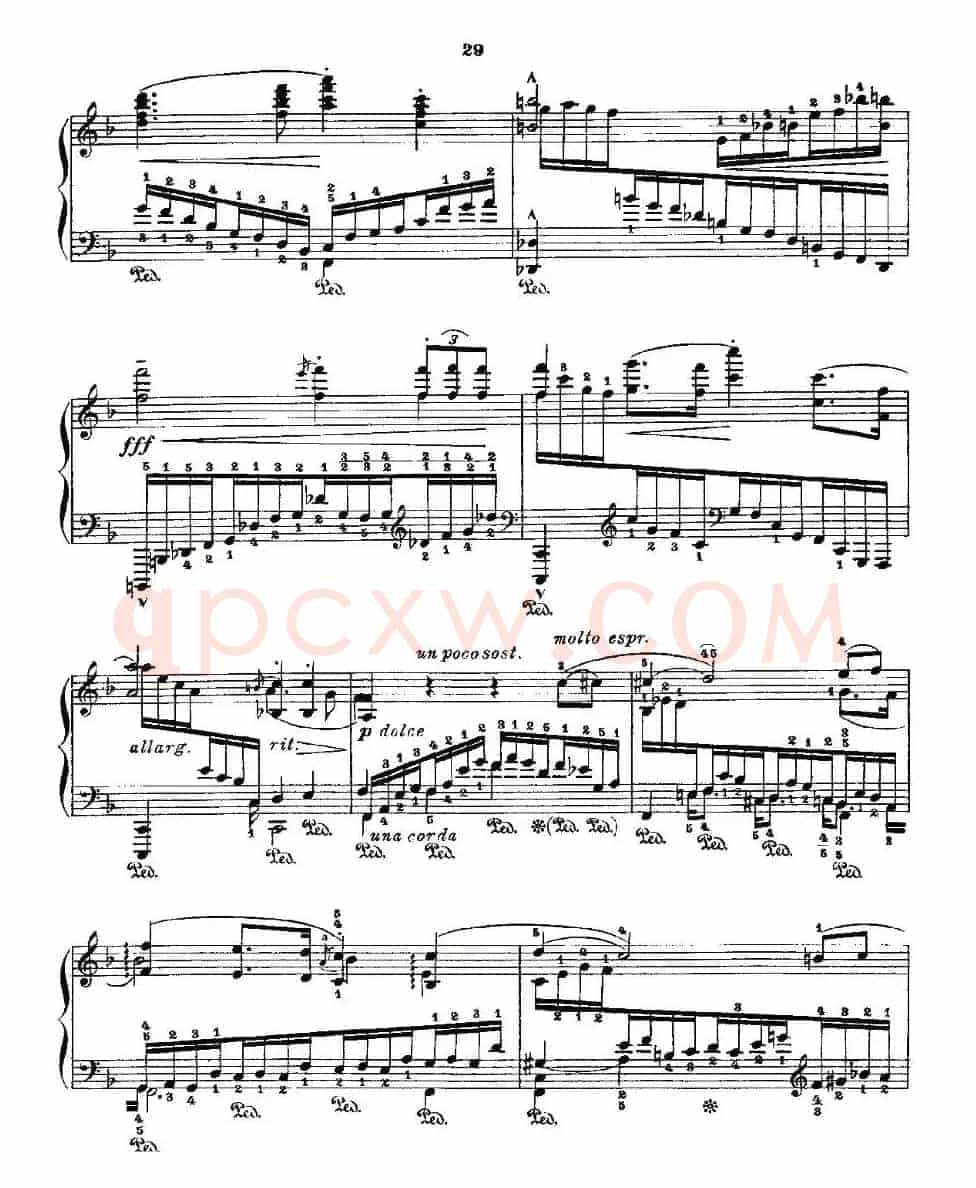 肖邦《练习曲》Fr.Chopin Op.10 No8-1