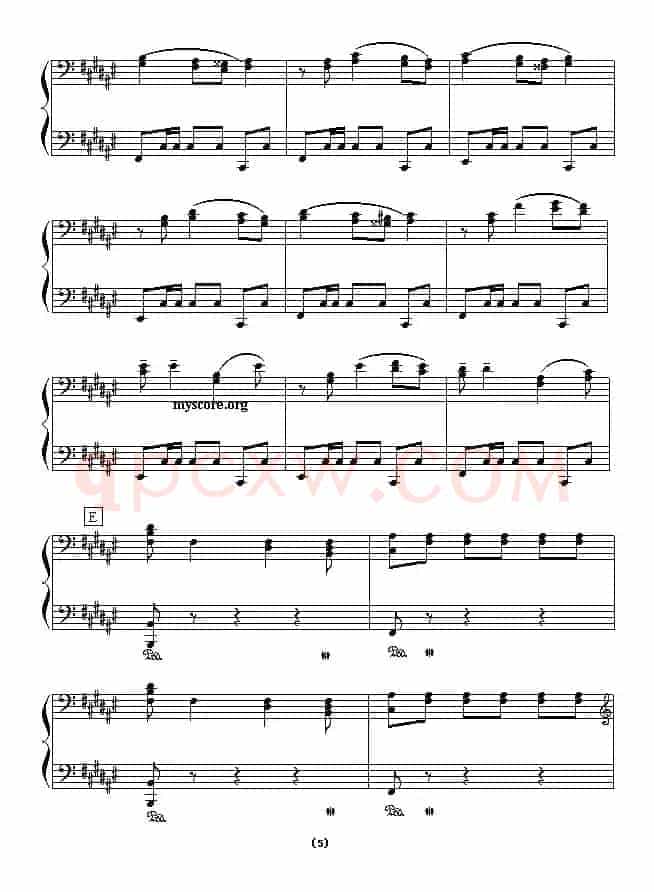 西班牙舞曲（四手联弹之二）