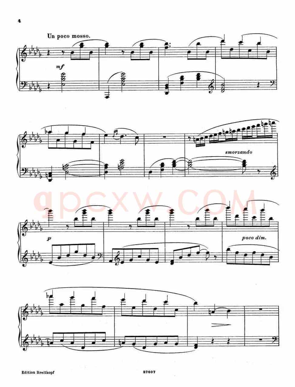 4 Lyric Pieces Op·74（4首抒情小品·4）