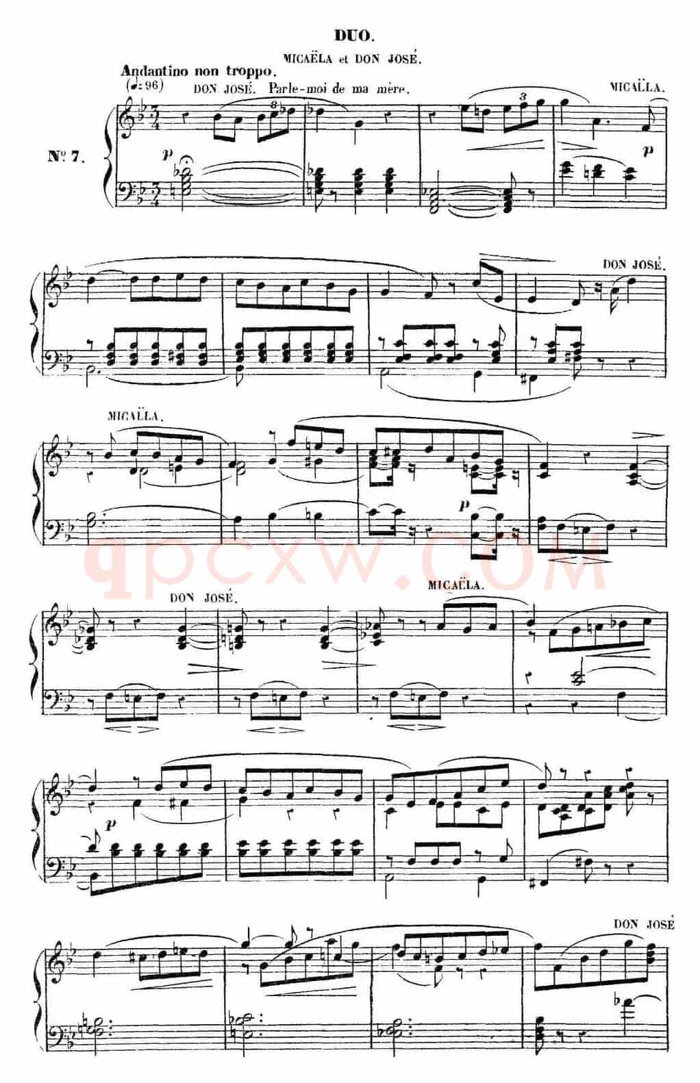 Carmen for Solo Piano（卡门全剧钢琴独奏版）（No.7）