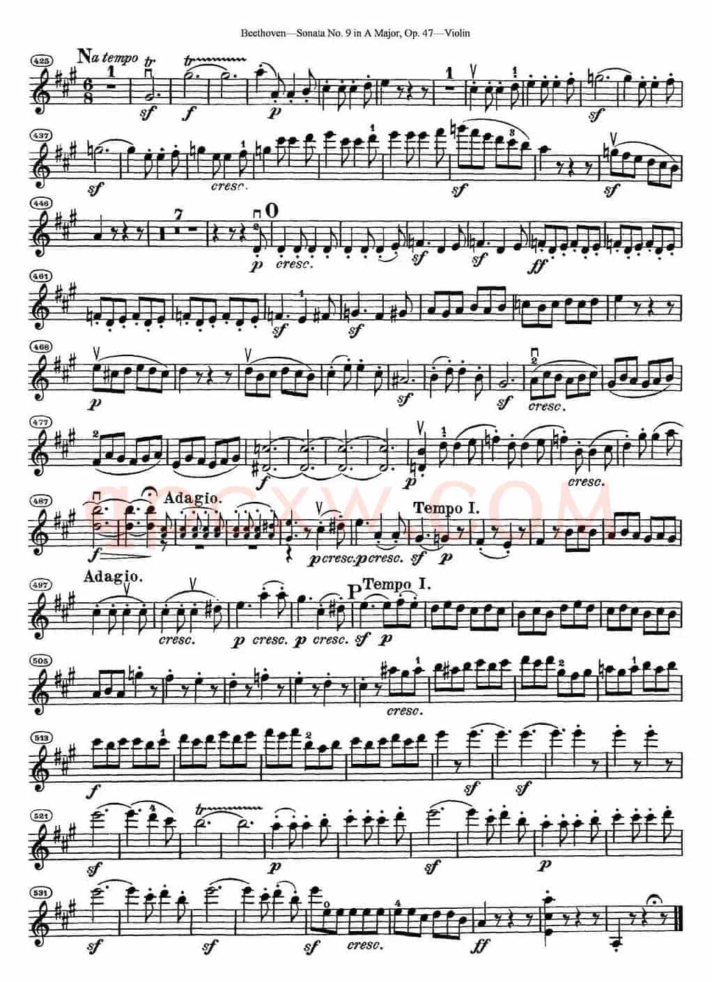 Violin Sonata No.9 in A Major Op.47