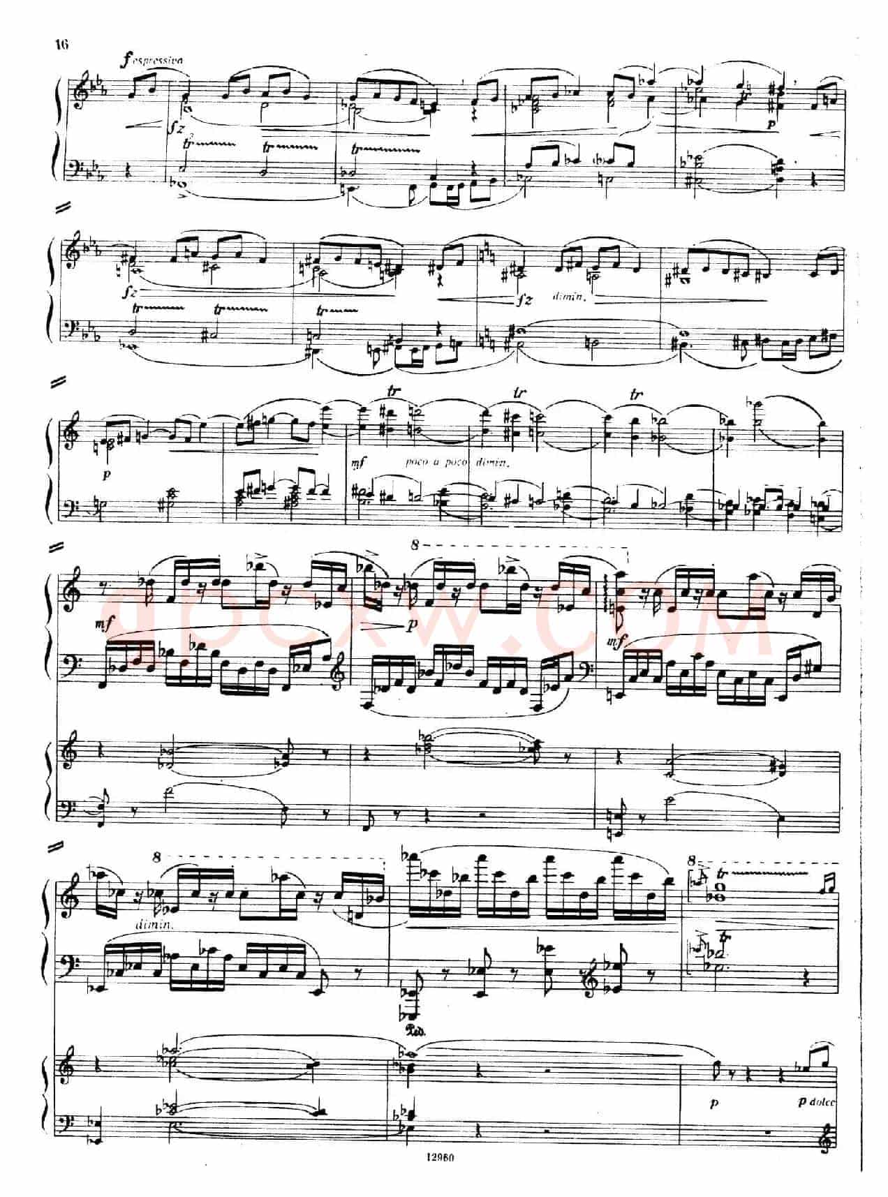 Piano Concerto No.2 in c Minor Op.50(c小调第二钢琴协奏曲·Ⅰ·双钢琴)