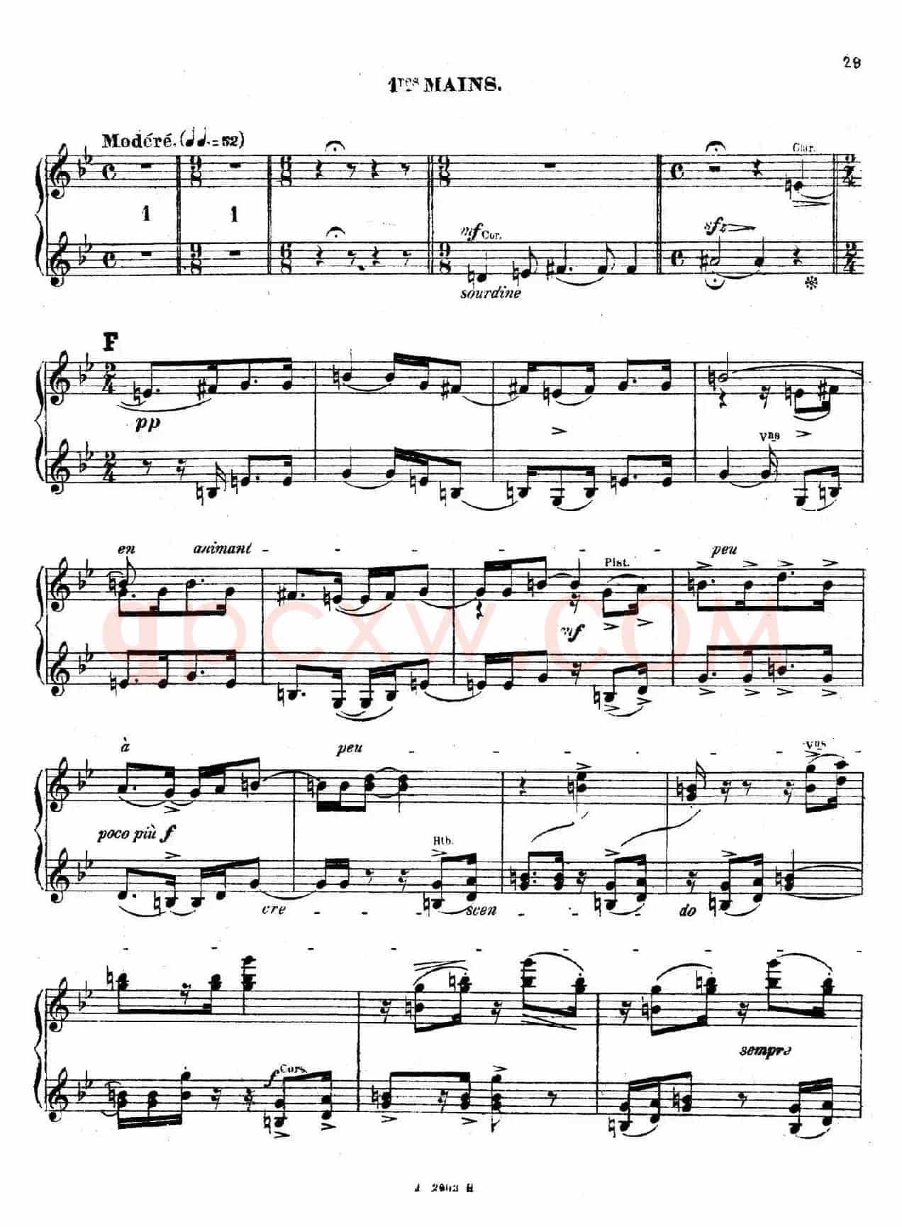 Symphony on a French Mountain Air Op.25(法国山歌交响曲·双钢琴·Ⅱ)
