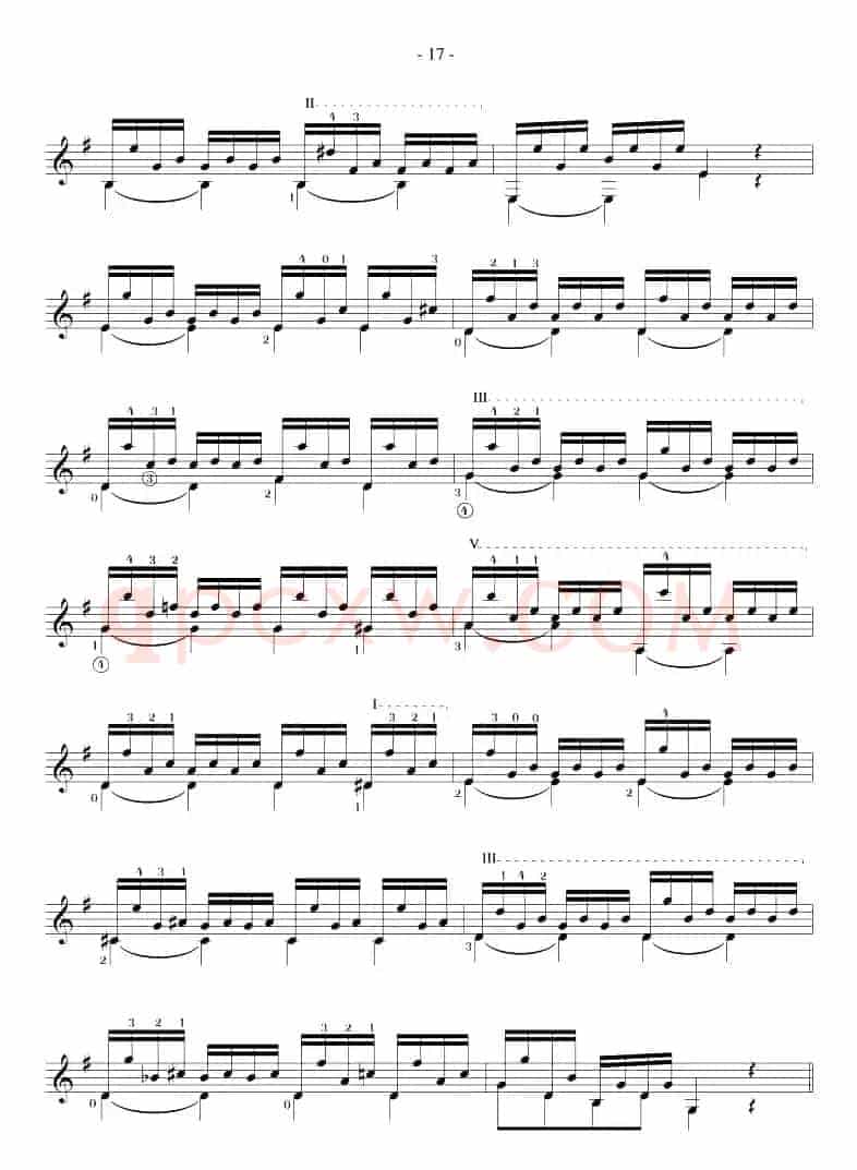 Sor-Coste《26 Studies》（STUDY 11）