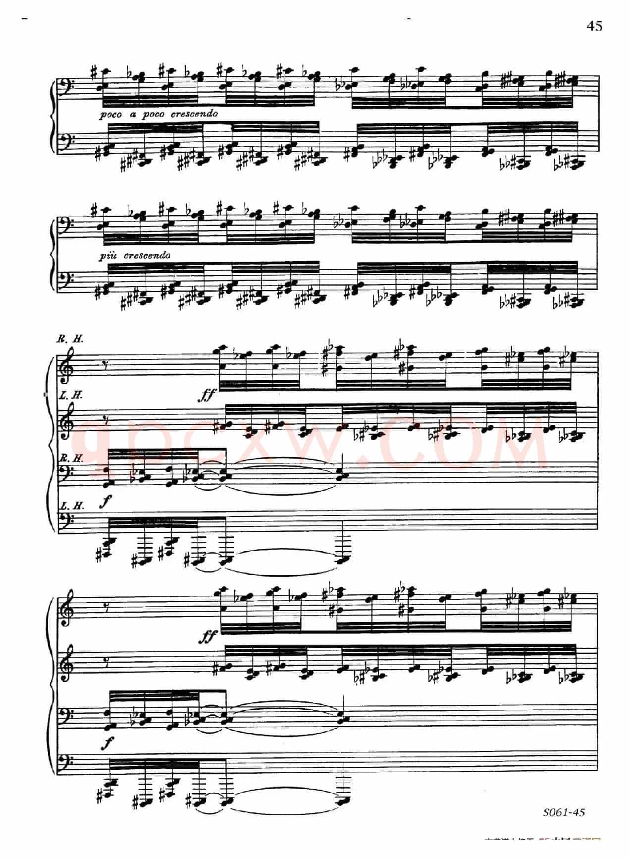 Poems of 1917 Op.41(1917之诗 8. 战争)