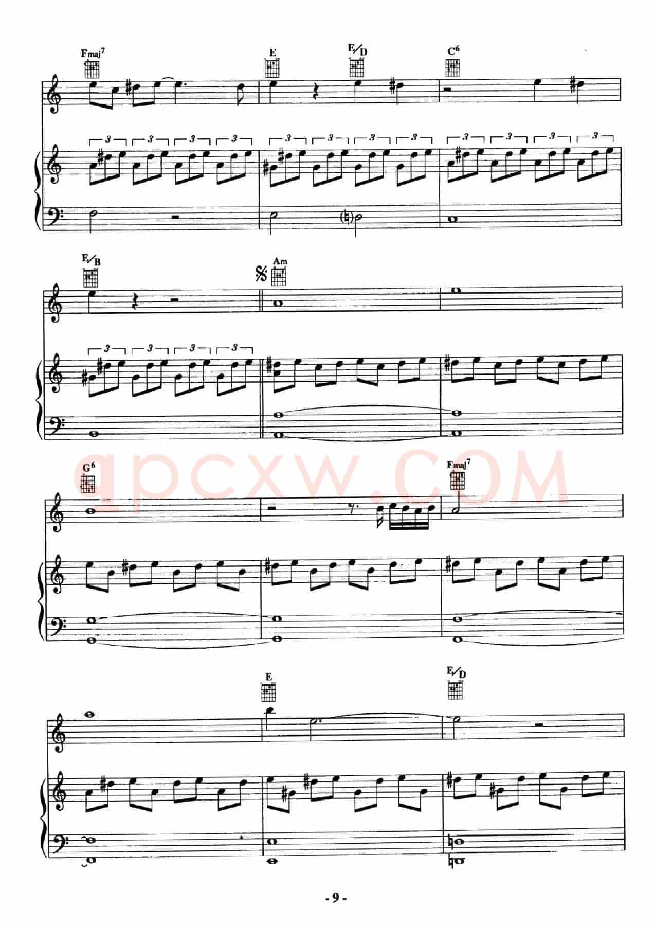电影配乐大师莫瑞康最佳20首钢琴谱（Best of Ennio Morricone·2）