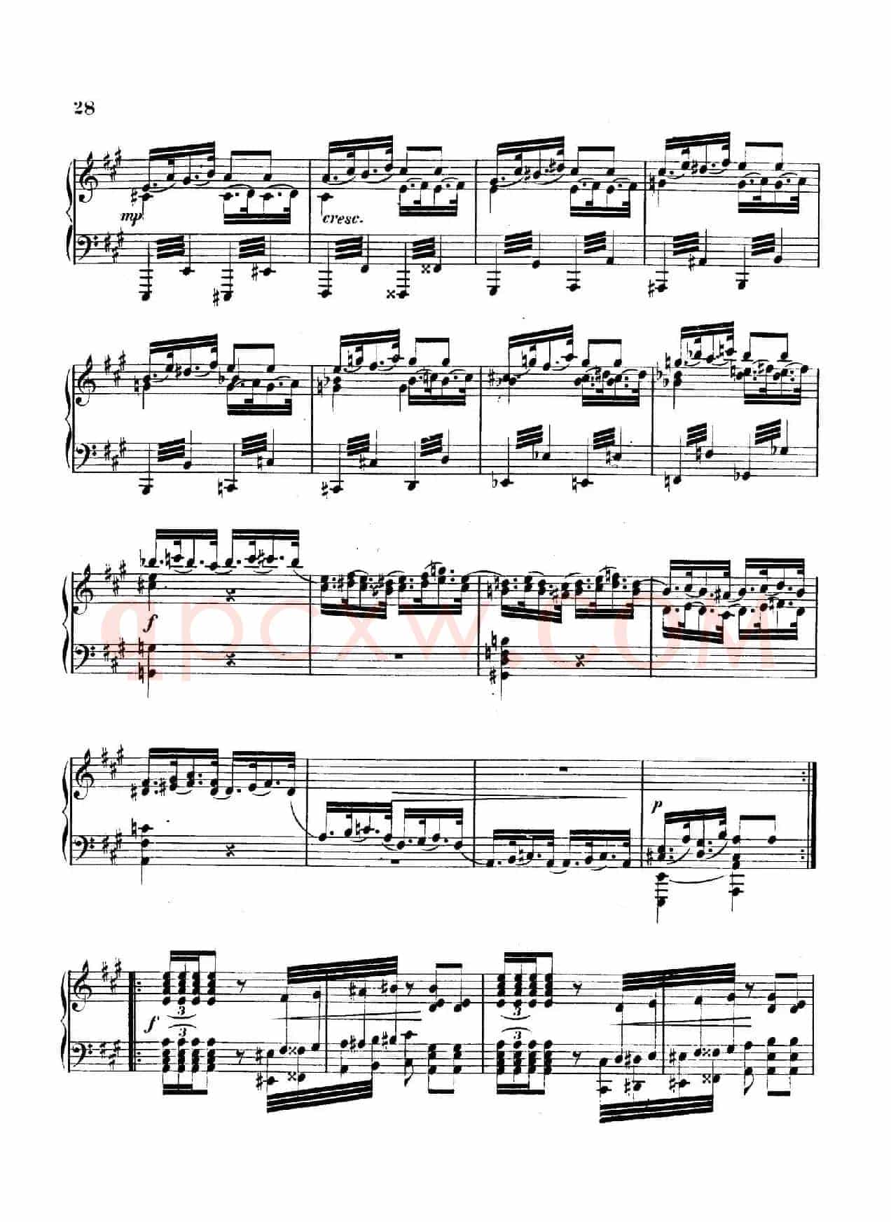 Variations on Yankee Doodle from Miscellenies Op.93(扬基嘟得主题变奏曲)