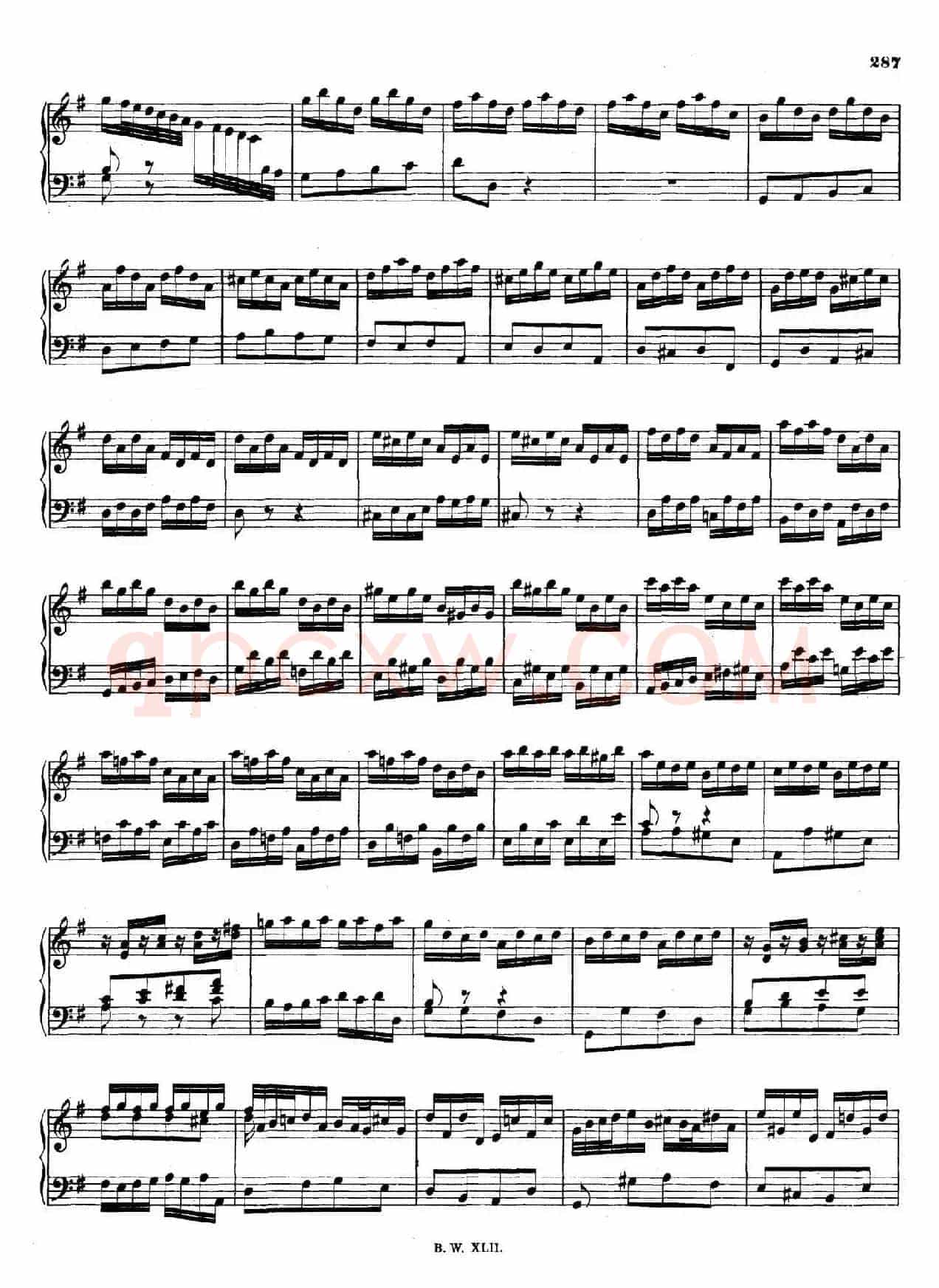 Concerto for Organ in G Major BWV 592(G大调管风琴协奏曲·钢琴独奏版)