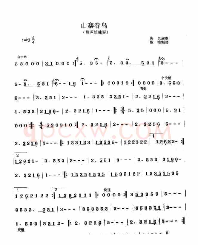 山寨春鸟