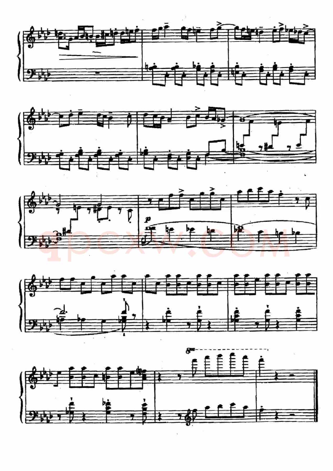 24 Preludes and Fugues Op.82（24首前奏曲与赋格·20）