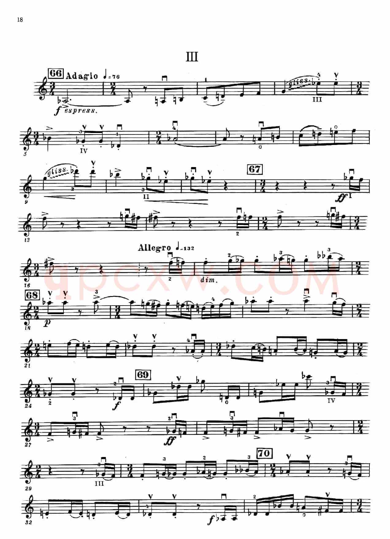 Concerto Op.129 No.2（第二小提琴协奏曲）
