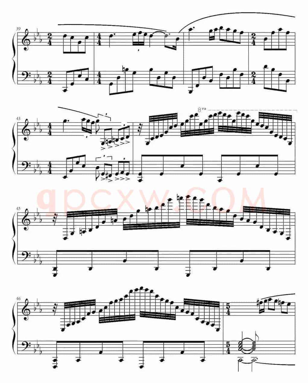 爱的协奏曲（弹琴吧制谱版）