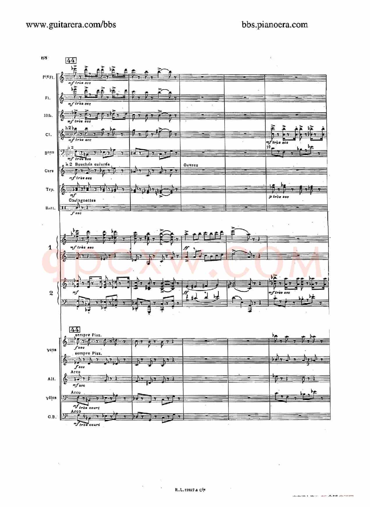 Concerto for 2 Pianos in d Minor(d小调双钢琴协奏曲·总谱)