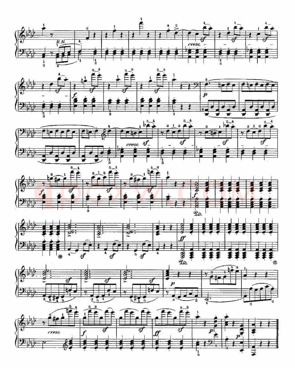 贝多芬钢琴小品（Bagatelles）（Op.33 之7）